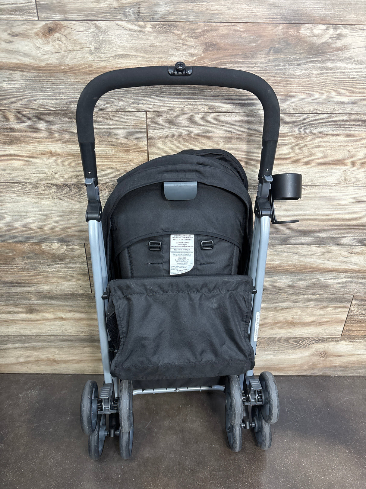 Evenflo Reversi Reversible Lightweight Stroller in Altair Black