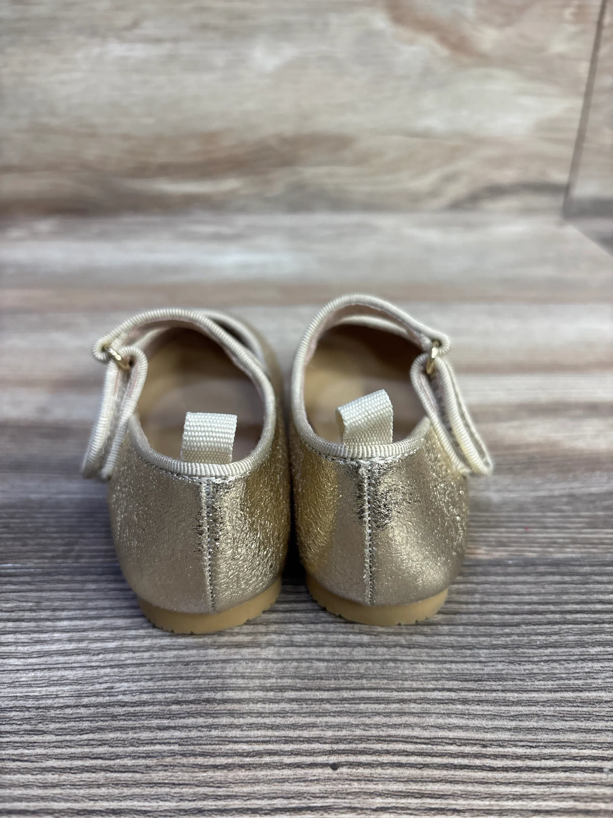 Cat & Jack Addy Ballet Flats Gold sz 6c