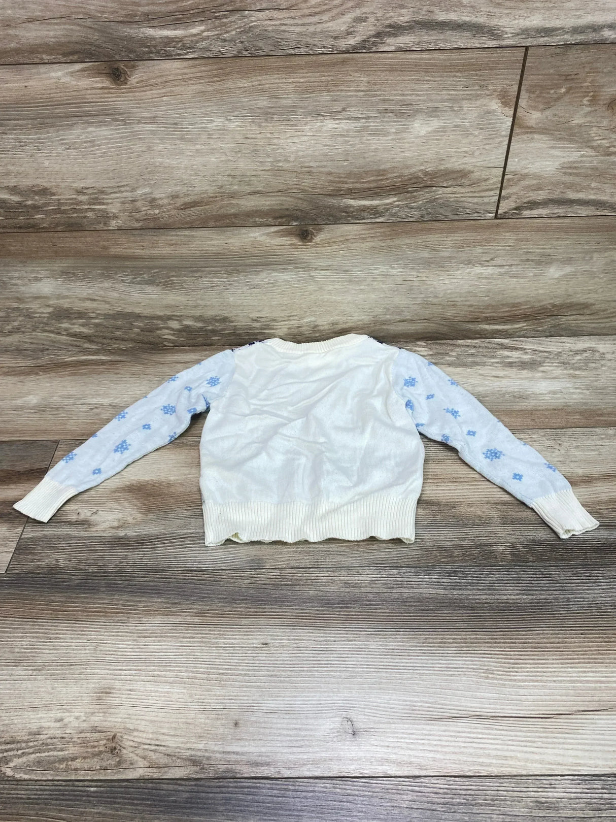 Bluey Hooray Holiday Sweater Cream sz 18m - Me n Mommy To Be