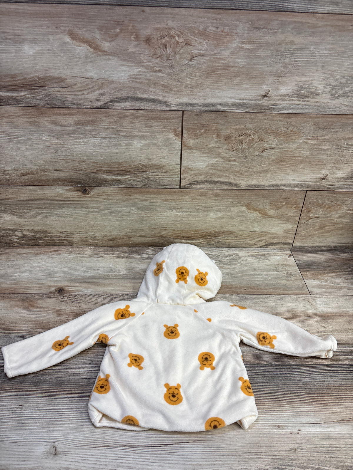 Disney Baby Winnie The Pooh Full-Zip Fleece Jacket Yellow sz 6-9m