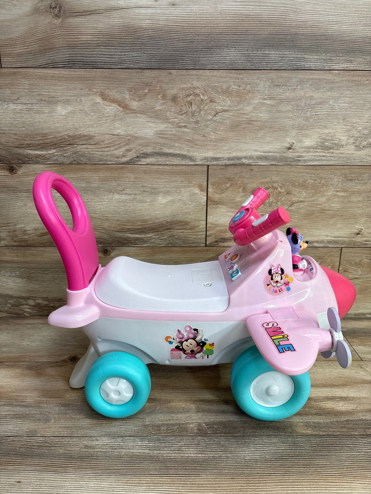 Kiddieland Minnie Mouse Plane Ride-On