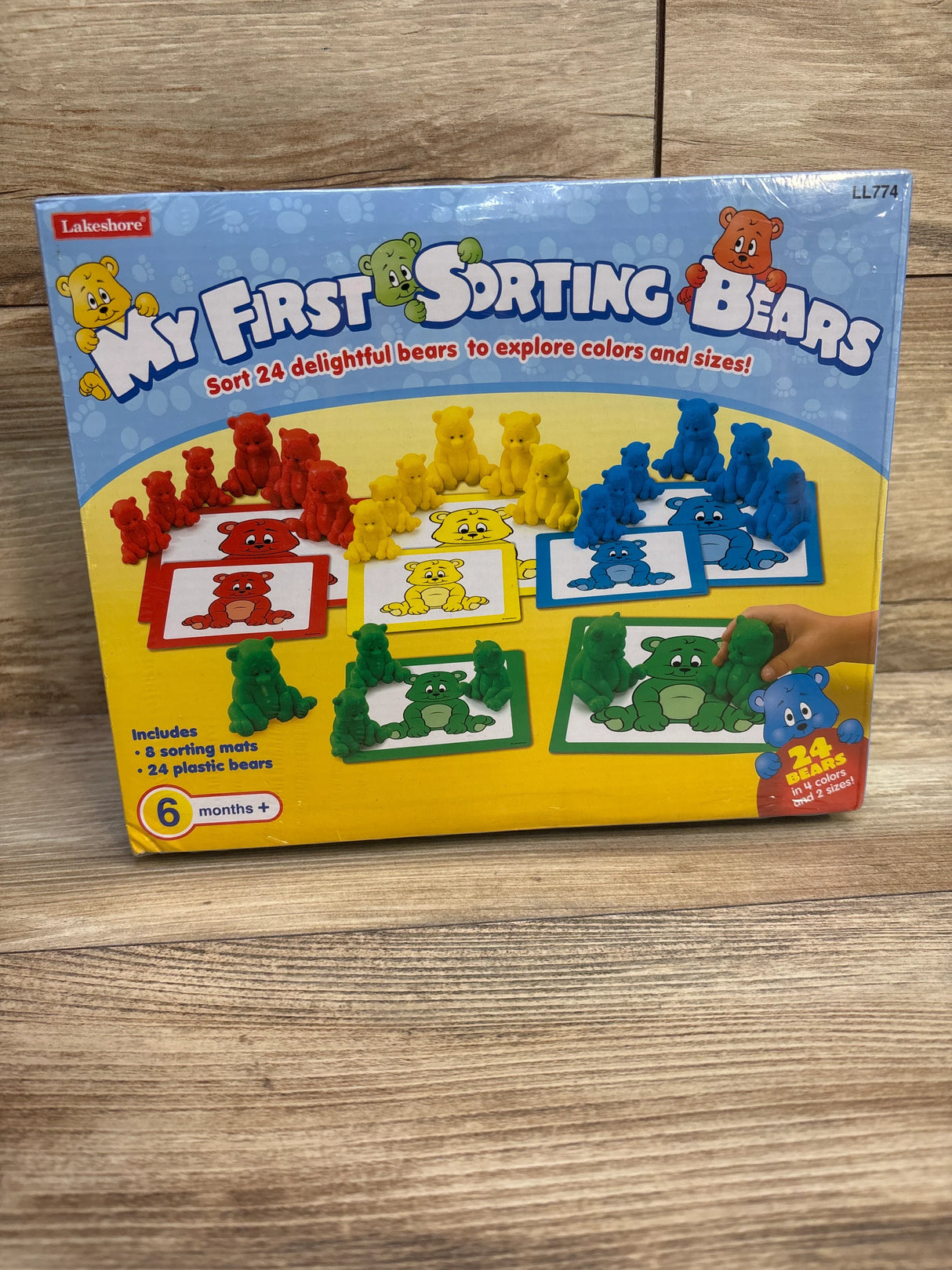 NEW Lakeshore My First Sorting Bears - Me n Mommy To Be