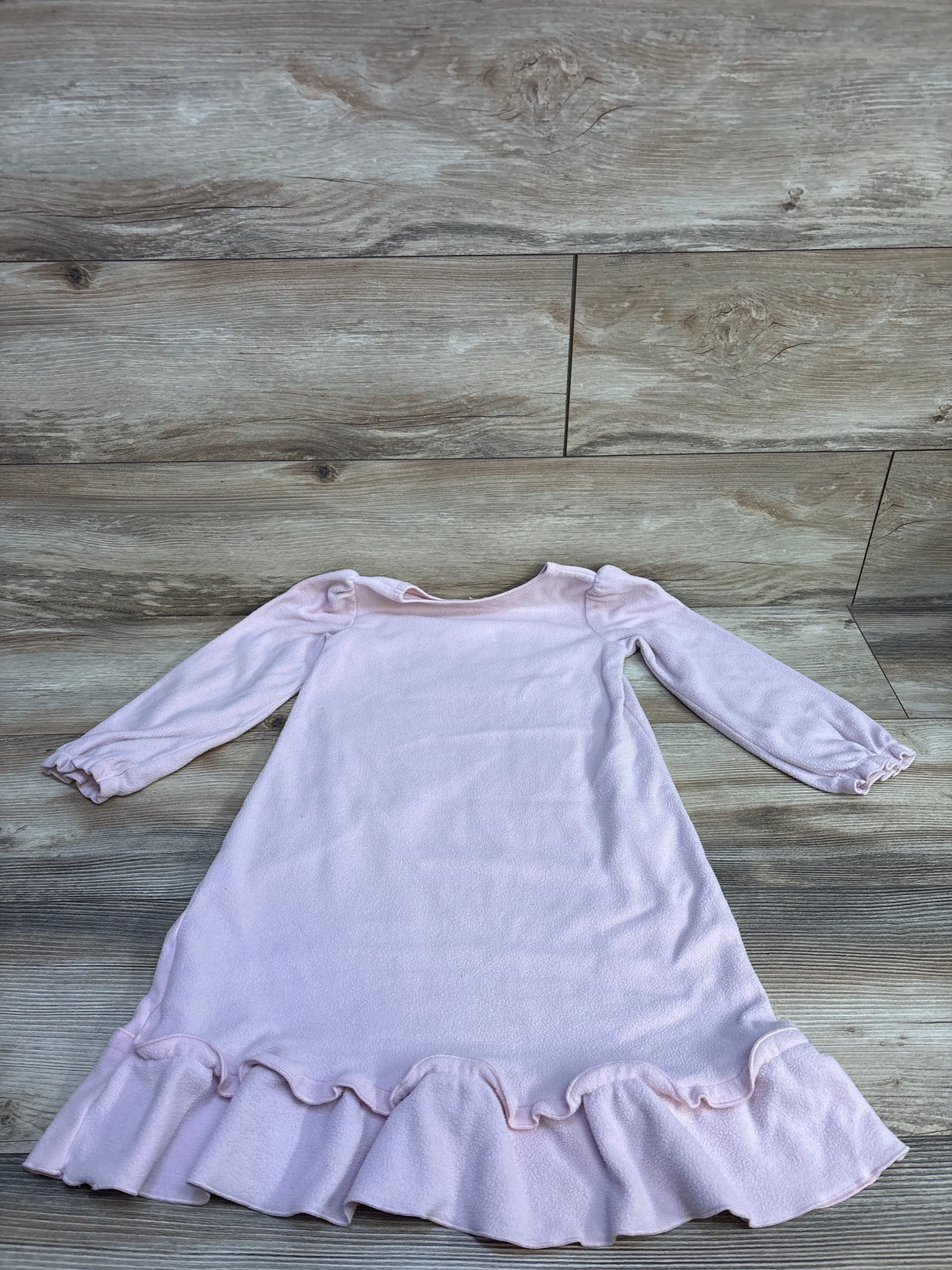 Simple Joys Pink Owl Fleece Nightgown sz 4-5T