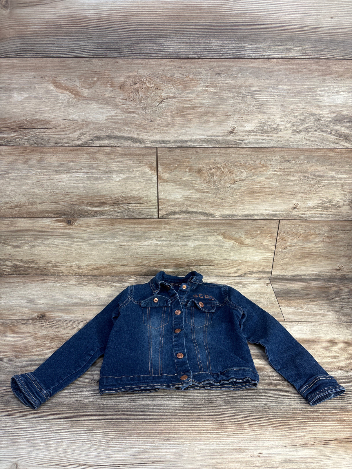 BCBG Girls Denim Jacket Blue sz 5T