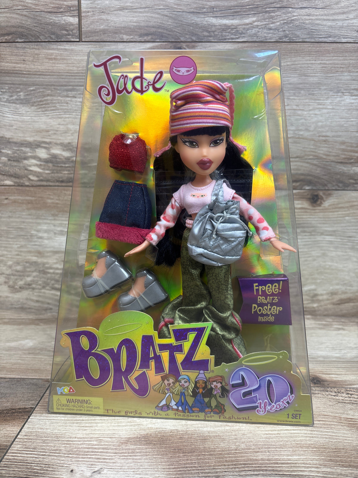 NEW Bratz 20 Yearz Special Anniversary Edition Original Fashion Doll Jade with Accessories