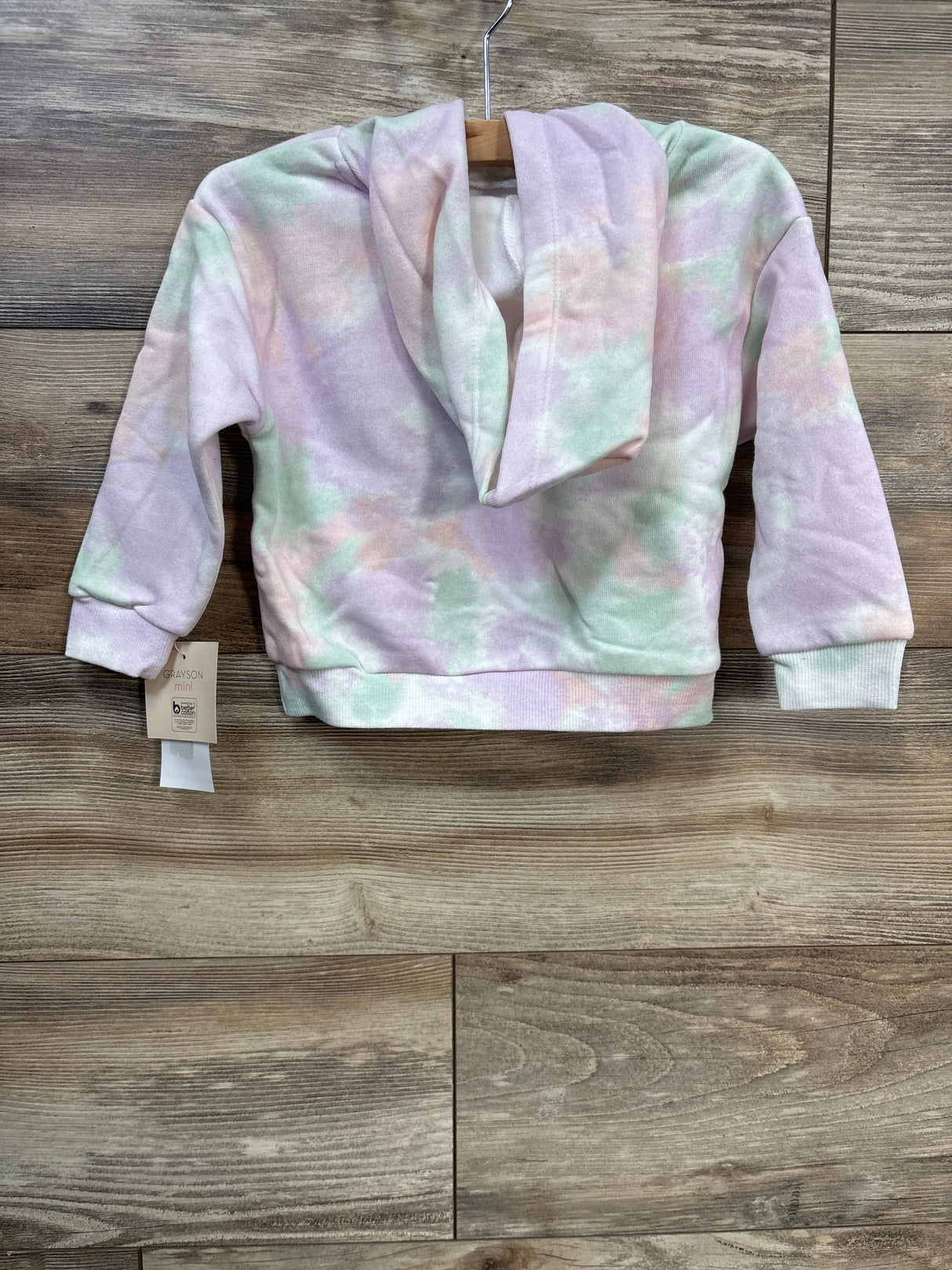 NEW Grayson Mini Tie-Dye Hoodie Purple sz 2T