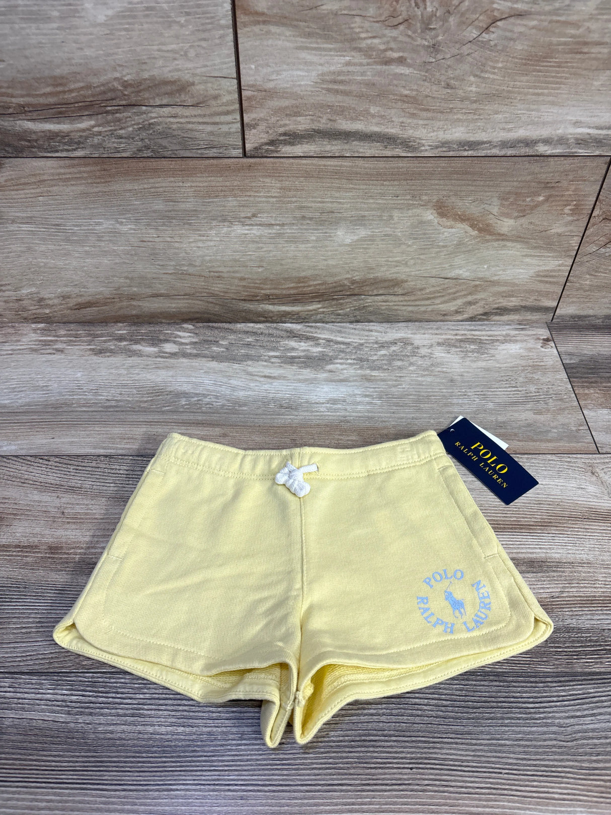 NEW Polo Ralph Lauren Drawstring Shorts in Longwood Yellow sz 4T