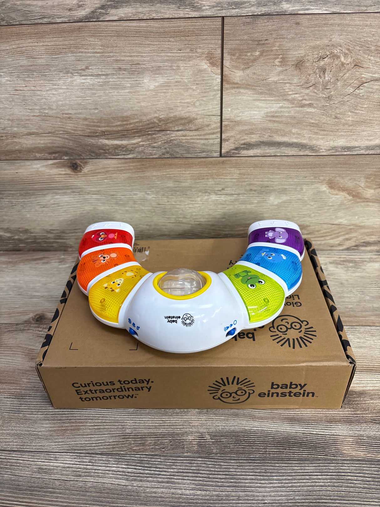NEW Baby Einstein Glow & Discover Light Bar