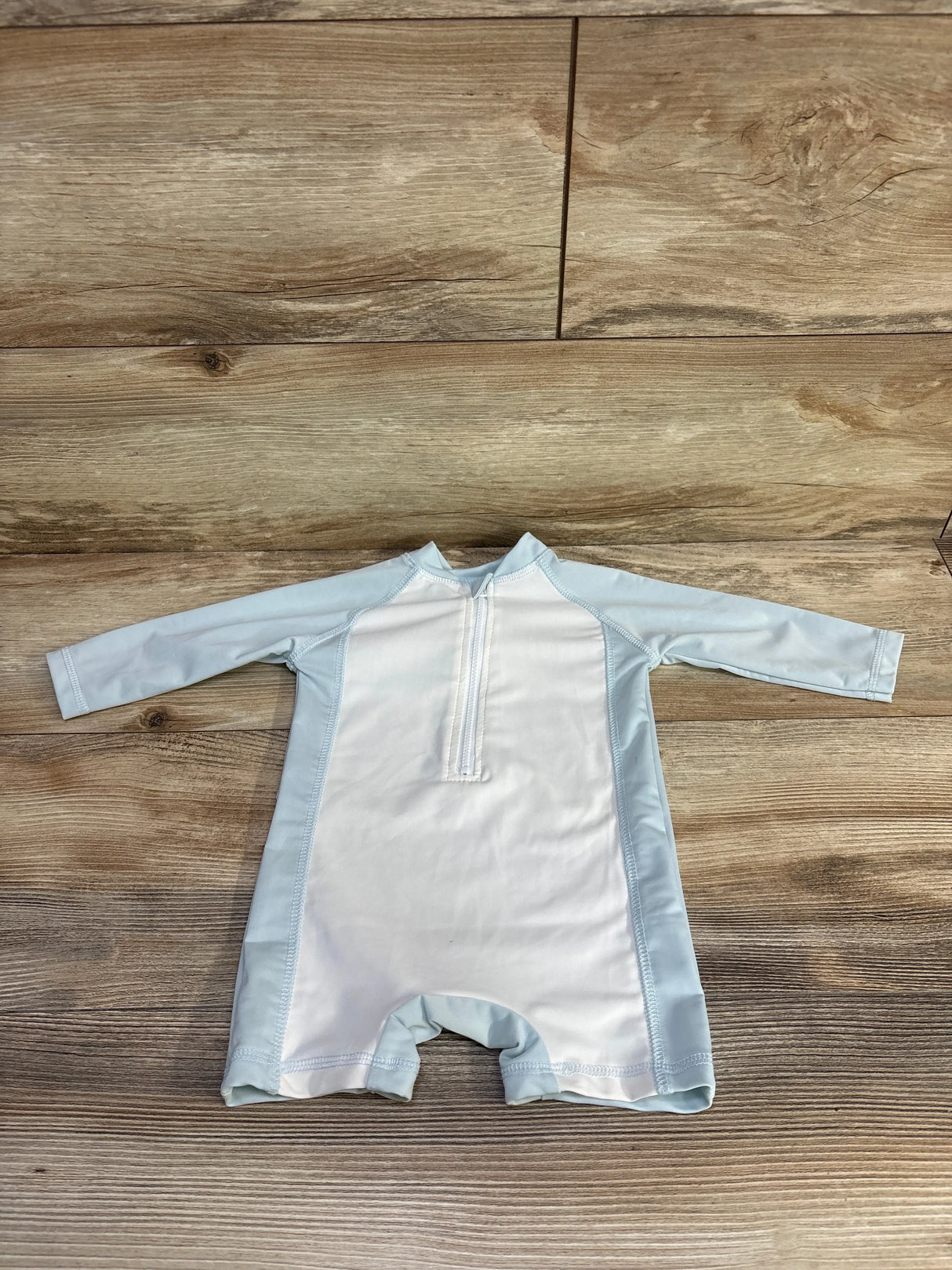 Cuddle Cubs 1Pc Rash Guard Light Blue sz 12-18m