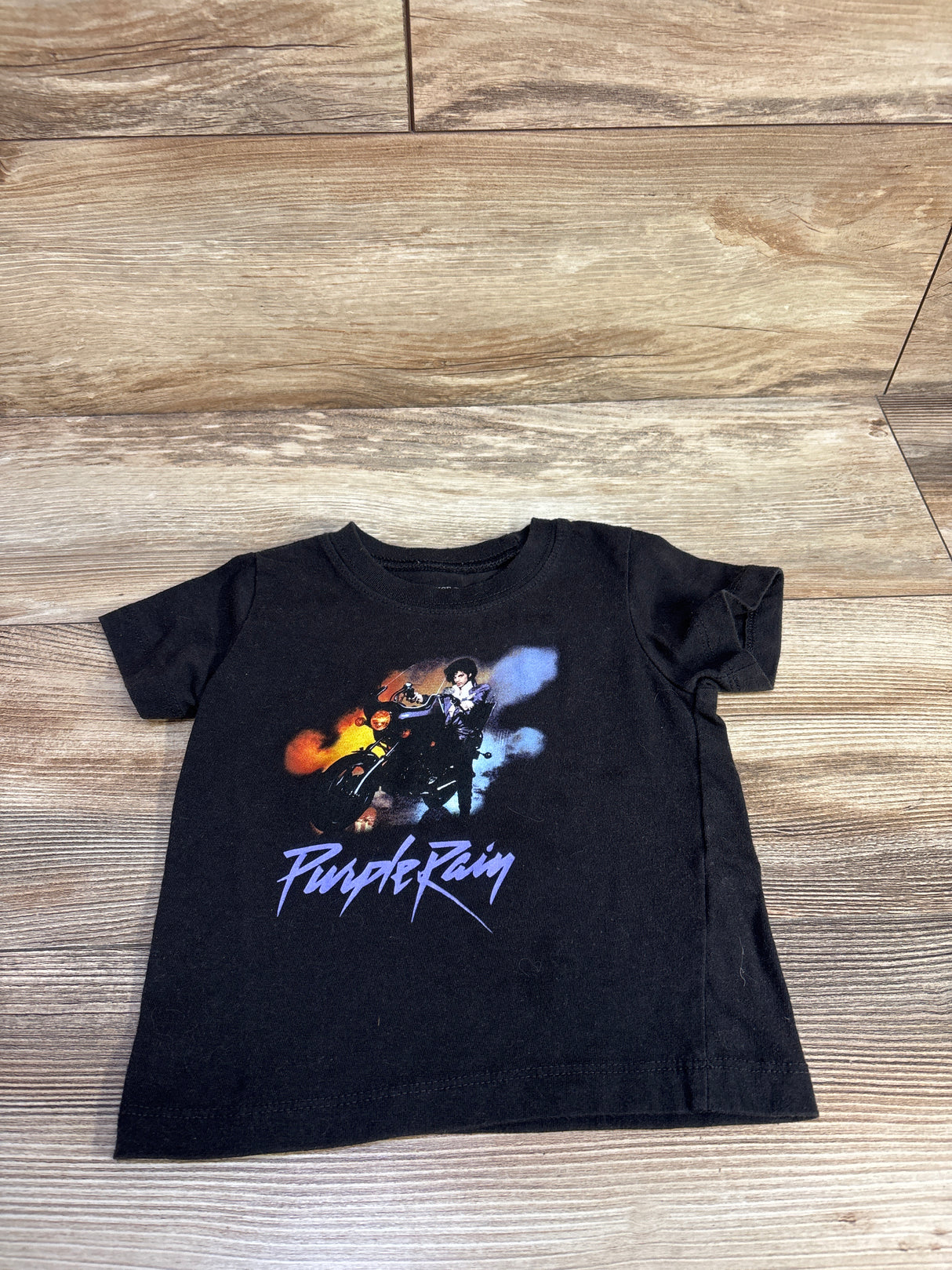 The Prince Estate 'Purple Rain' Shirt Black sz 18m