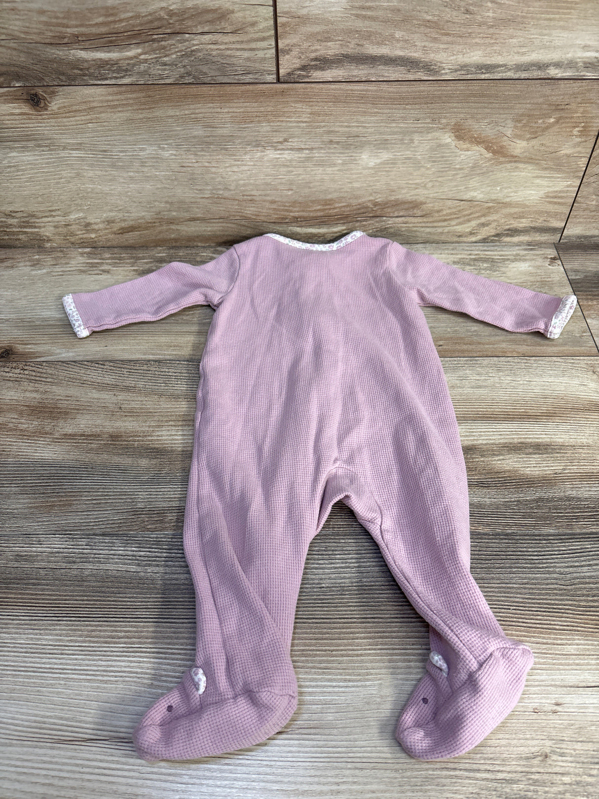 Just One You Waffle Knit Sleeper Purple sz 6m