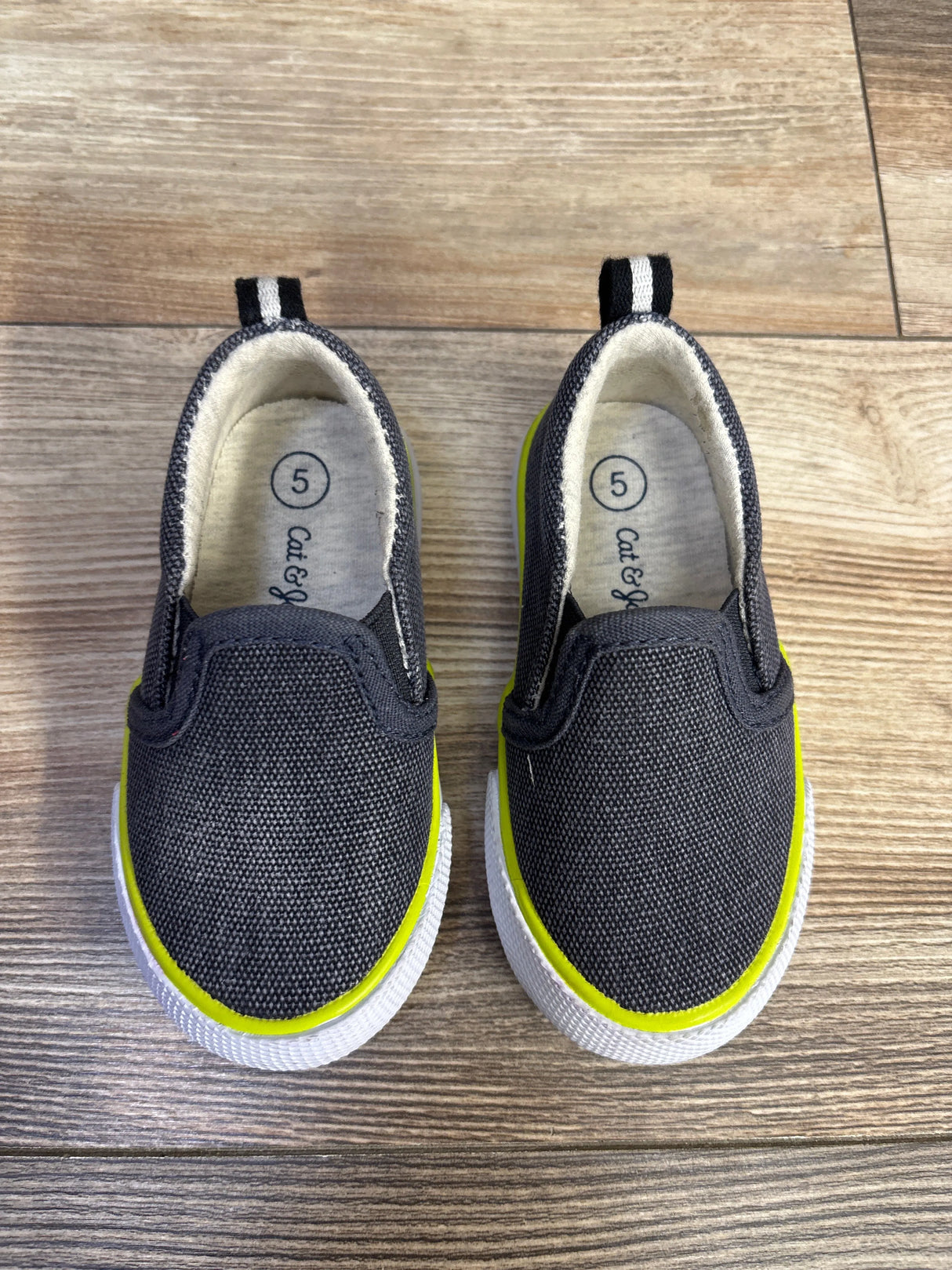 Cat & Jack Taylor Slip-On Sneakers, Navy sz 5c