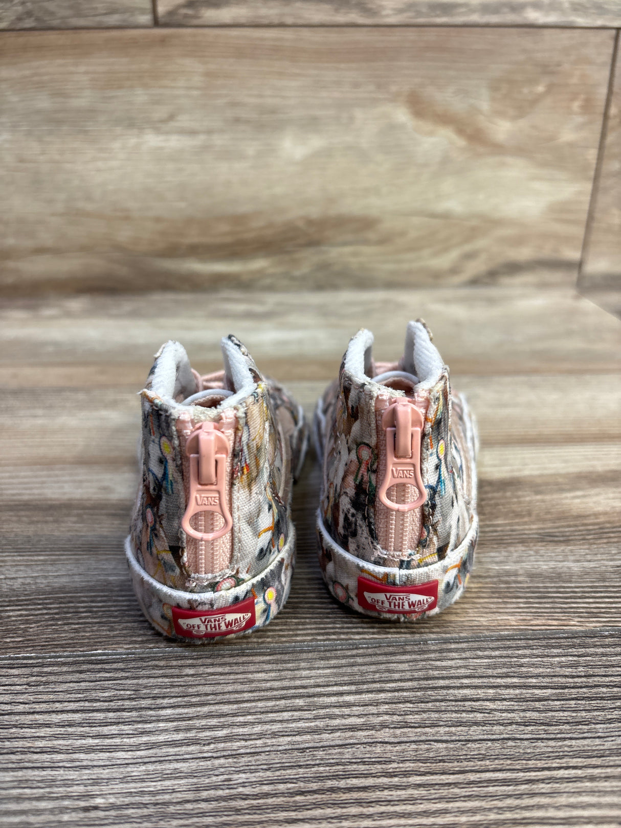 Vans x Molo Sk8-Hi Zip Horse Shoes Pink sz 5c