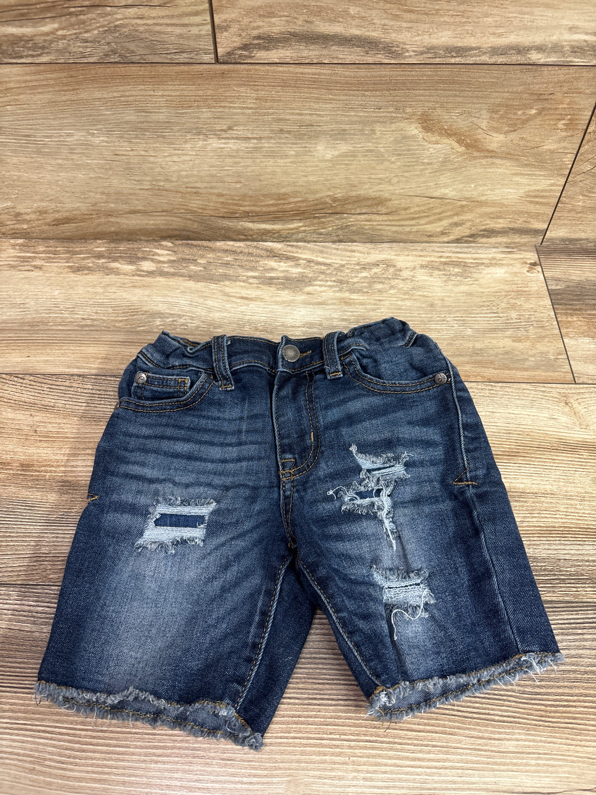 Art Class Distressed Denim Shorts Blue sz 5T