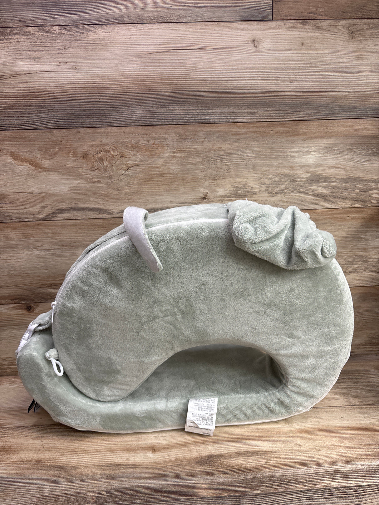 My Brest Friend Super Deluxe Nursing Pillow with Plush Cover Green