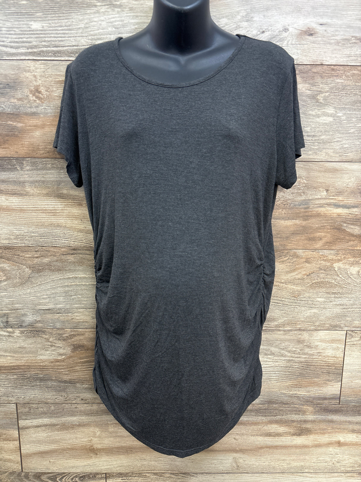 Smallshow Ruched Shirt Grey sz XXL