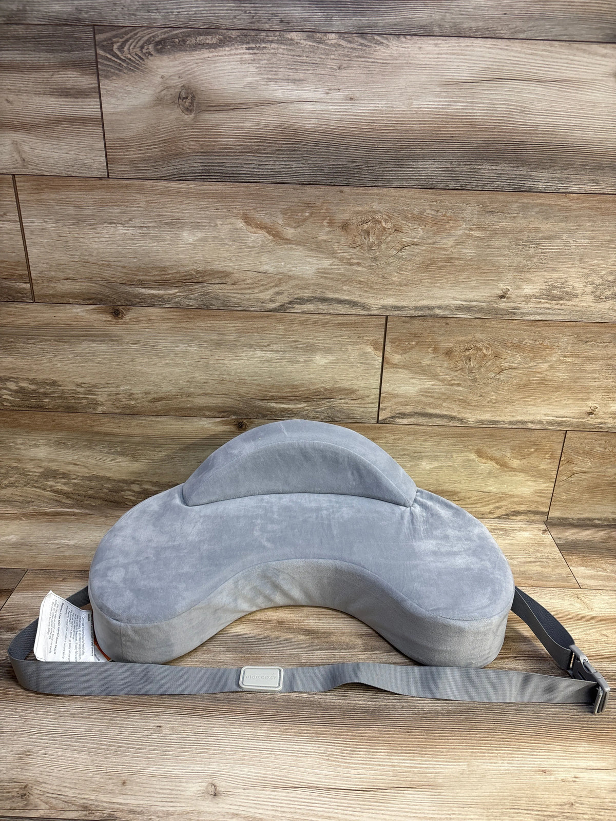 Momcozy MaxSupport CozyLite Nursing Pillow, Grey