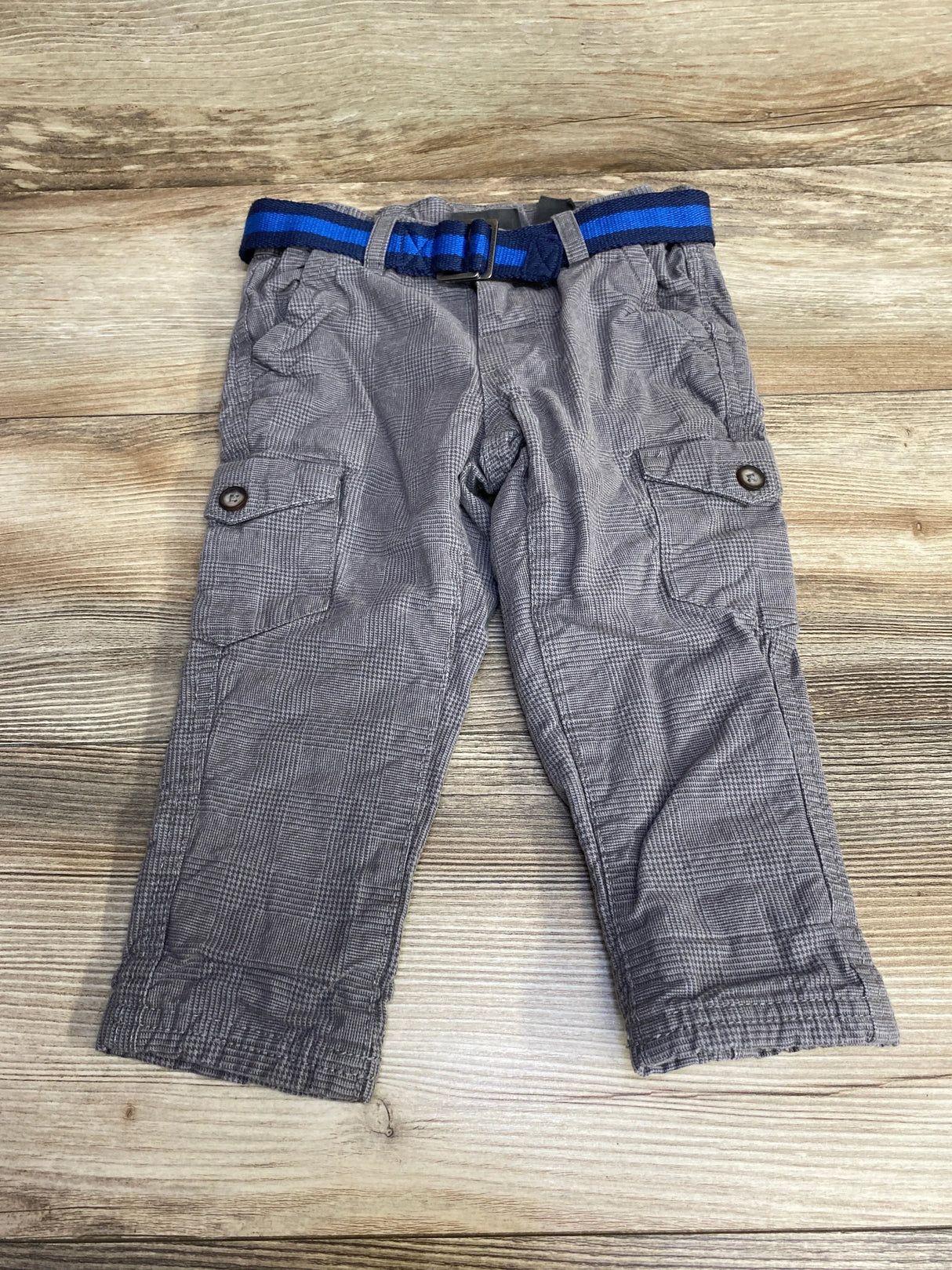 H&M Lined Pants Grey sz 12-18m - Me n Mommy To Be