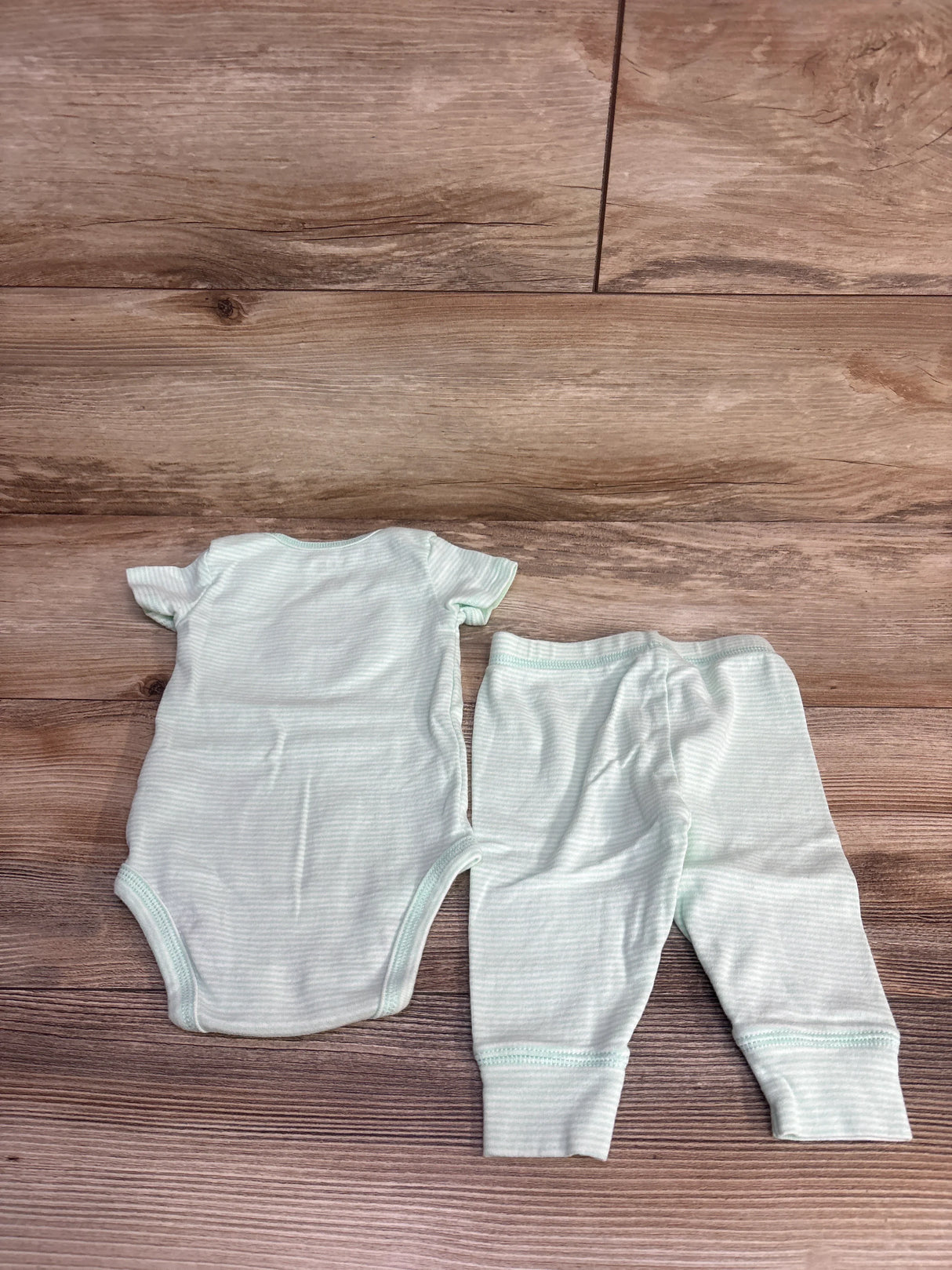 Simple Joys 2pc Elephant Mommy's Cutie Set Mint sz 3-6m