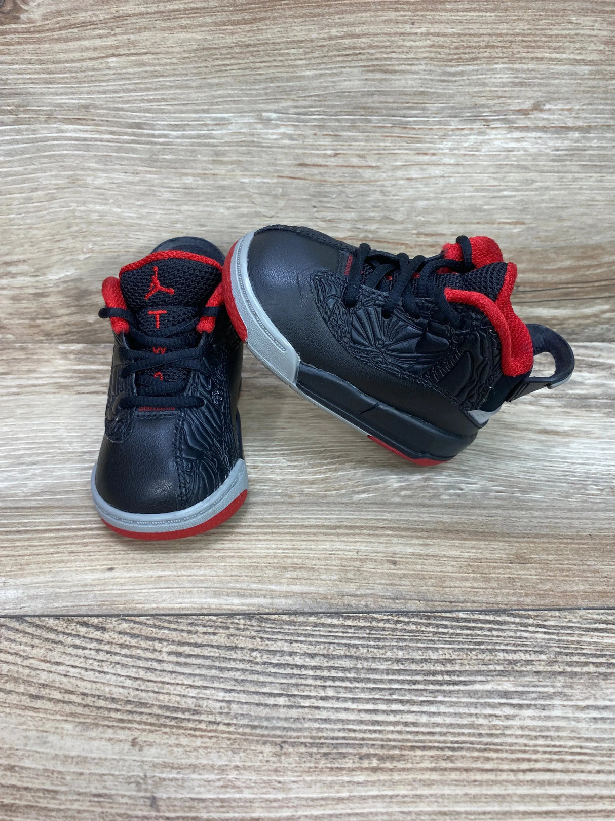 Jordan Dub Zero 'Black Cement' Basketball Shoes sz 4c - Me n Mommy To Be