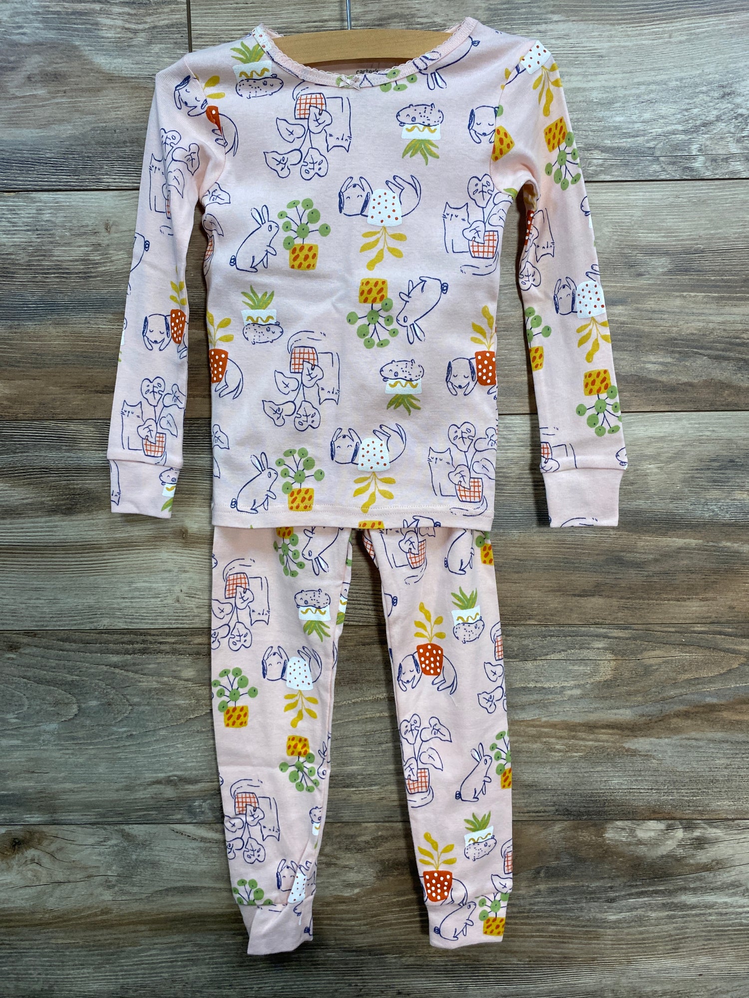 NEW Carter's 4pc Sleep Set Pink sz 4T