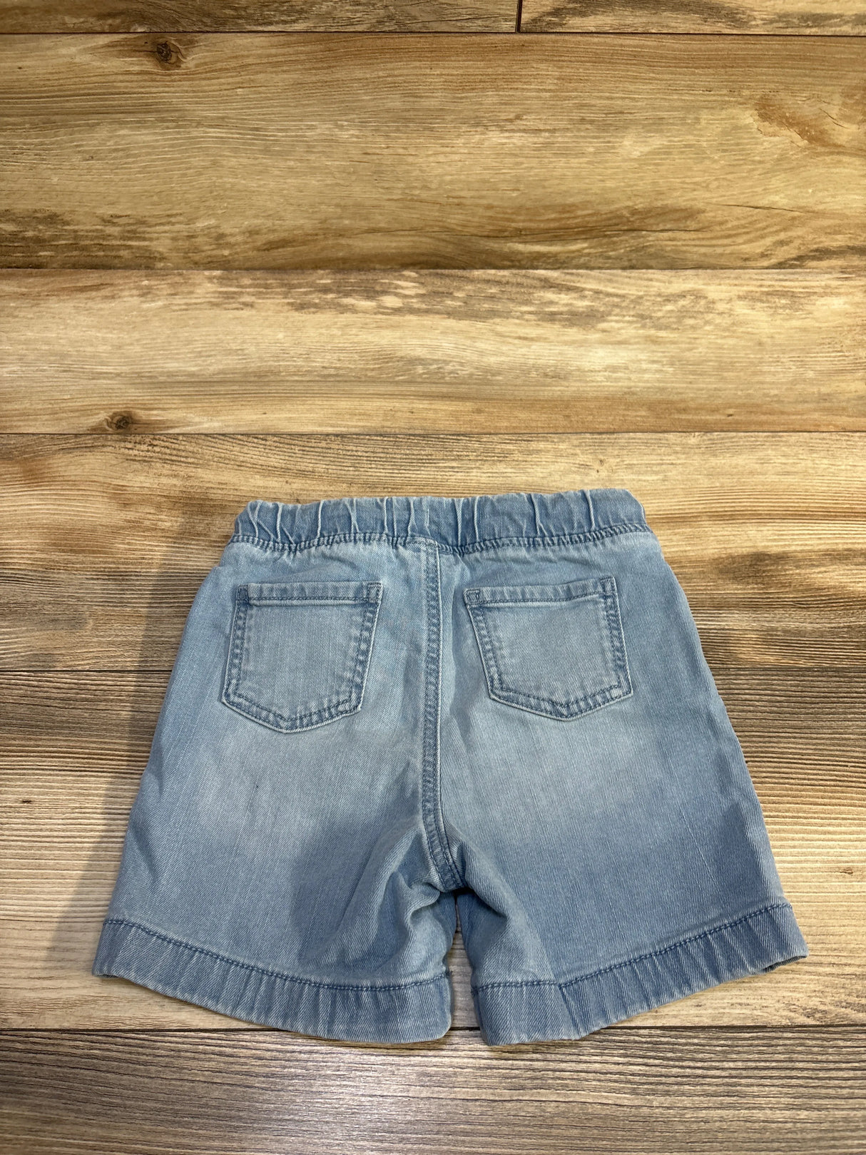 Jumping Beans Drawstring Denim Shorts Blue sz 4T