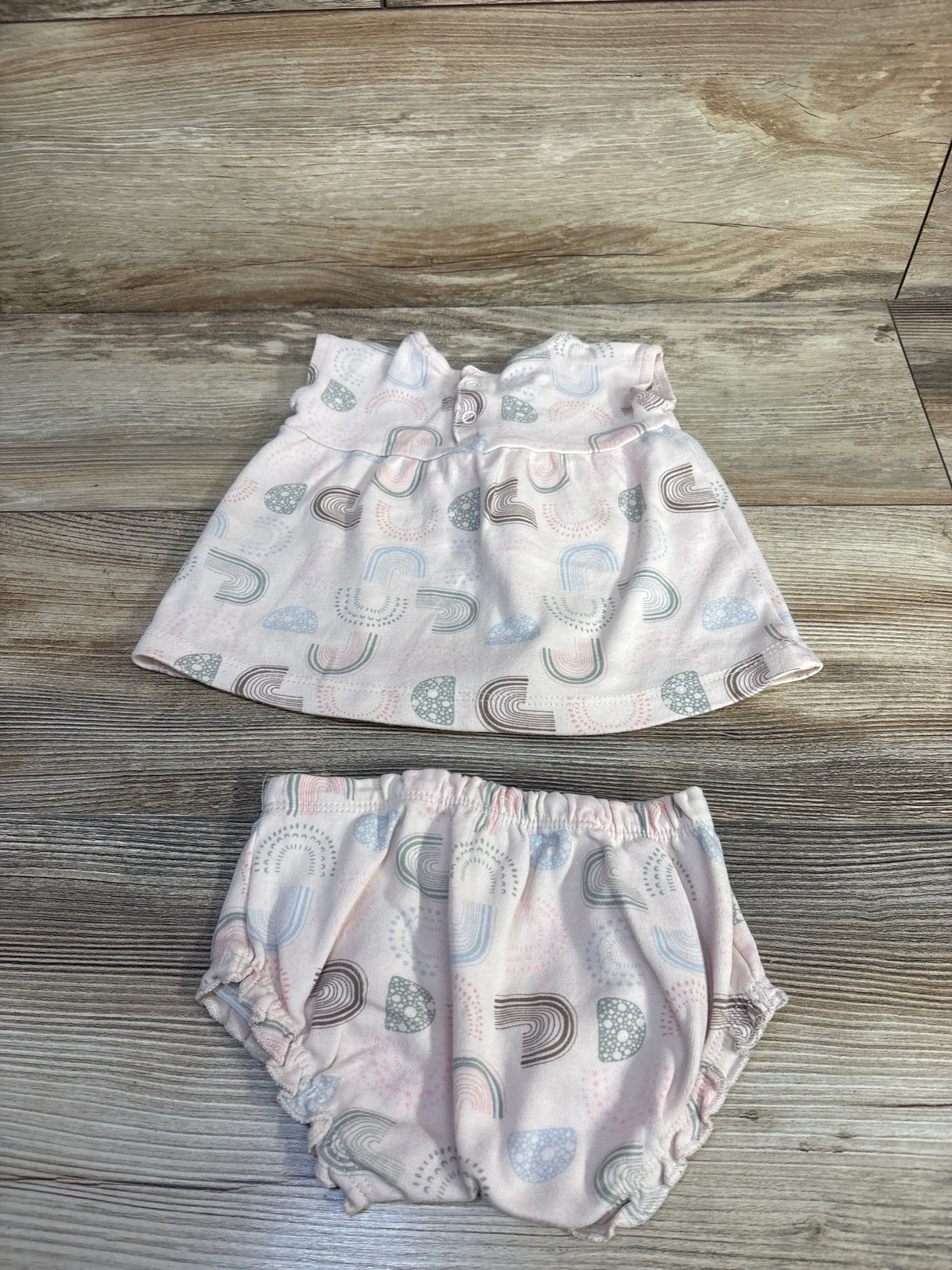 Limited Too 2pc Shirt & Bloomer Set Pink sz 0/3m