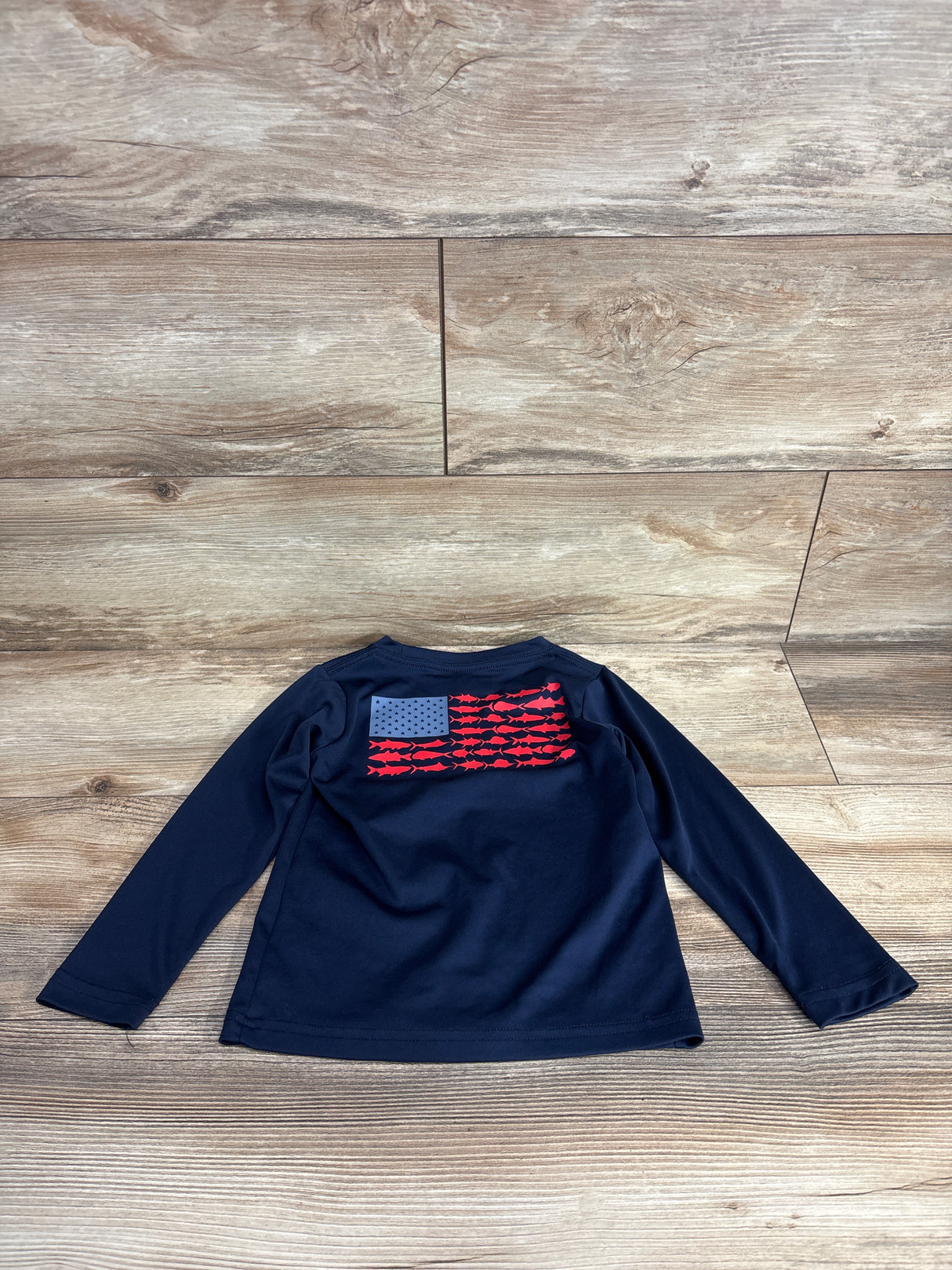 Columbia Performance Fishing Gear Shirt Navy sz 4T