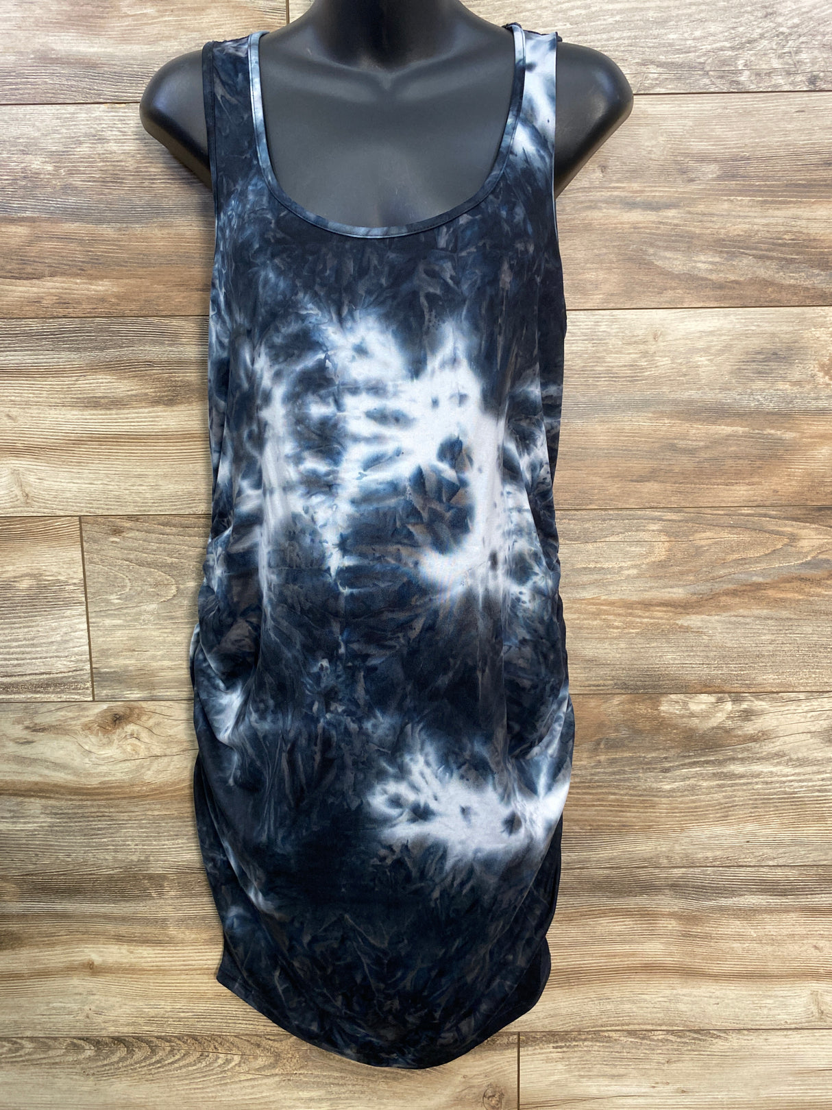 Bump Biddy Maternity Bodycon Dress Blue sz XL