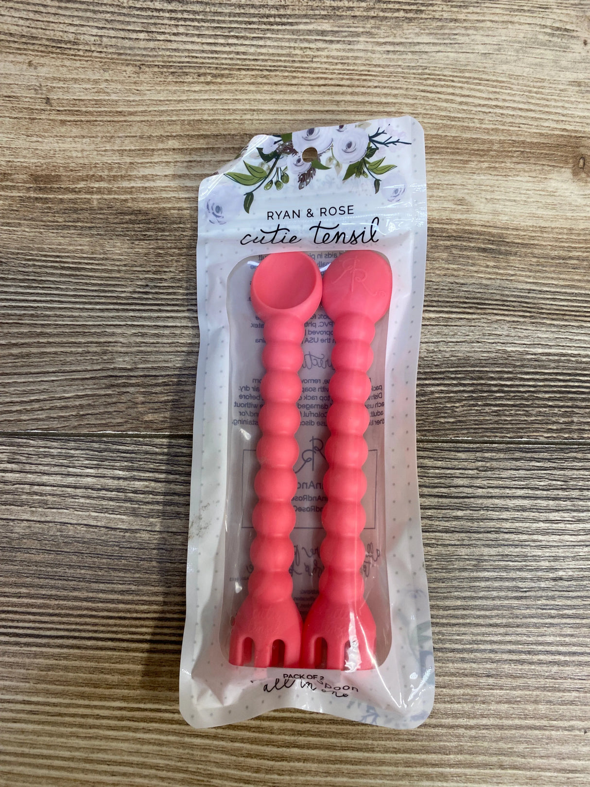 NEW Ryan & Rose 2pk Cutie Tensil