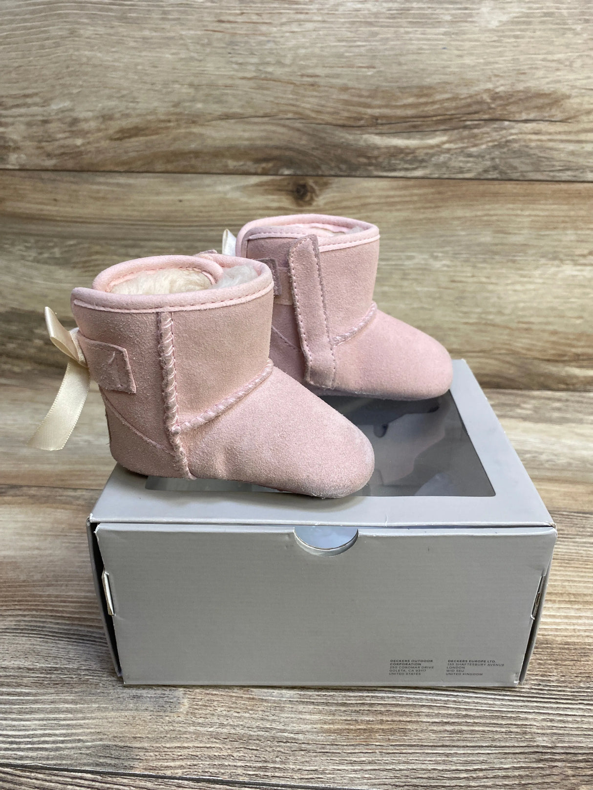 Ugg Jesse Bow II Boots, Pink sz 0/1c*