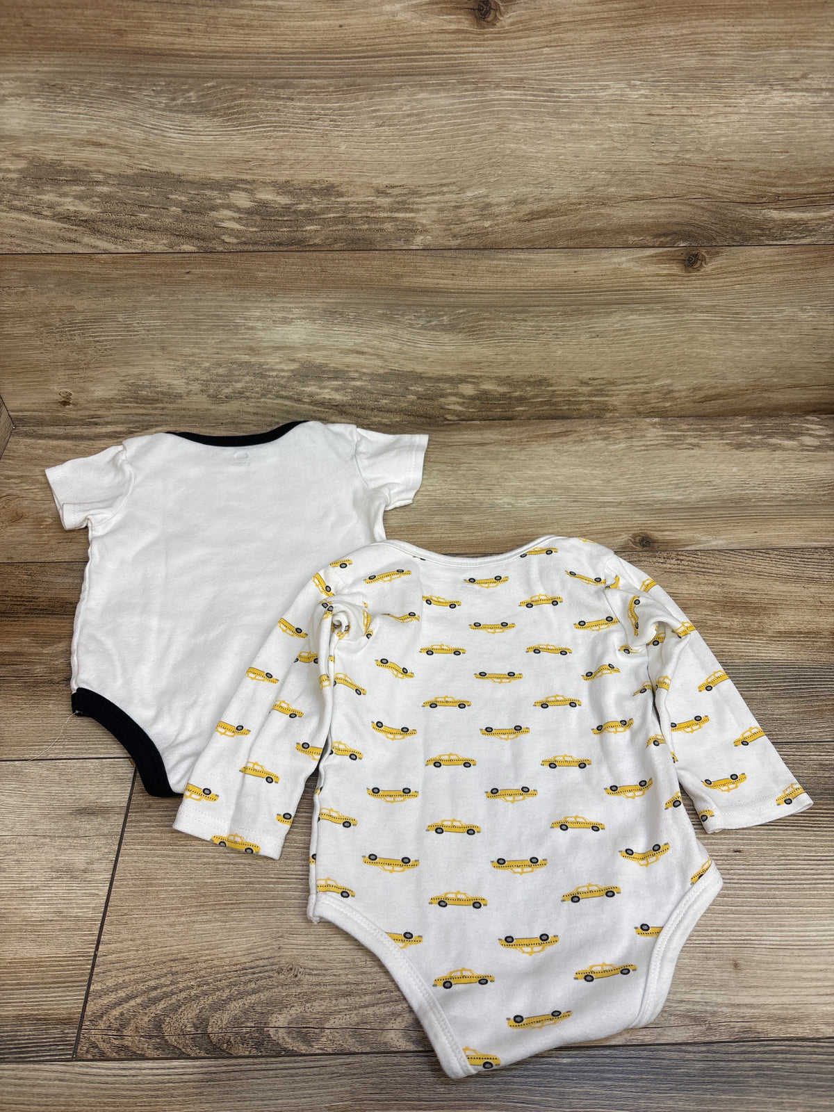 Hudson Baby 2pk Bodysuits White sz 24m