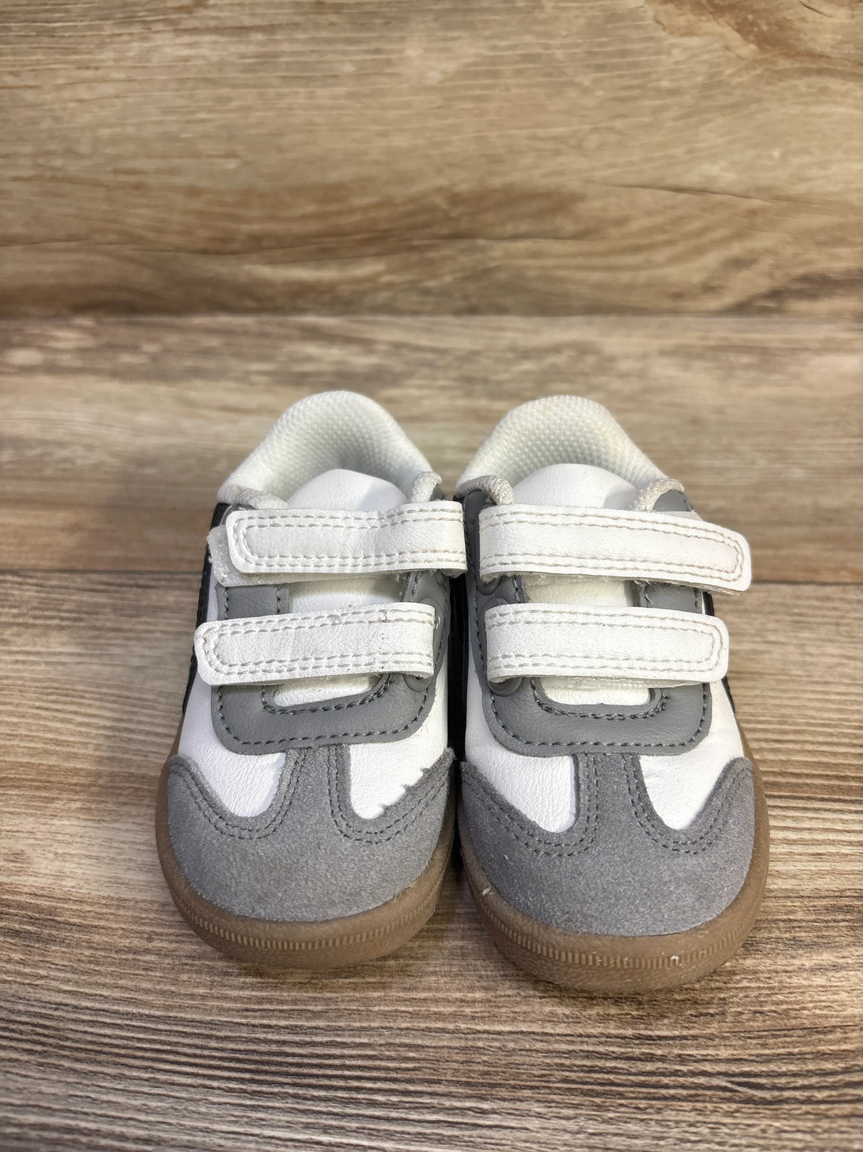 Cat & Jack Dakota Retro Court Sneakers White sz 5c