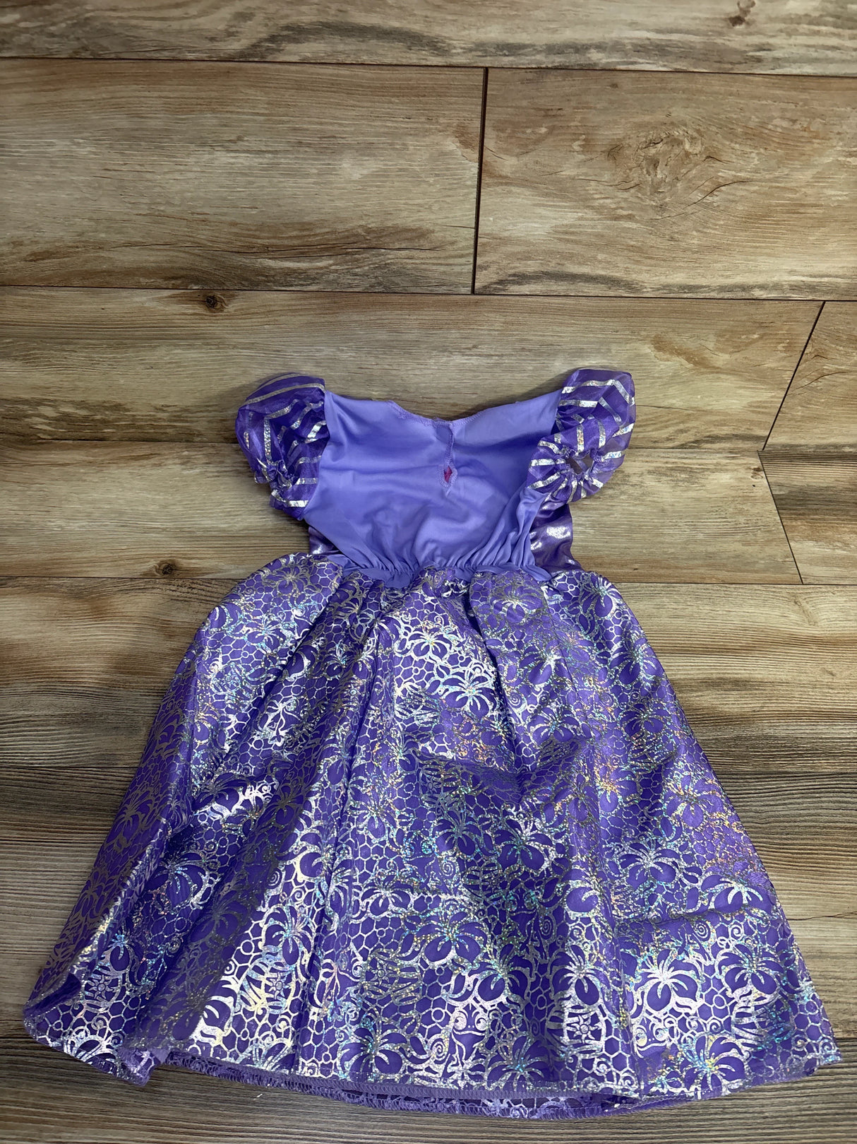 Rapunzel Metallic Costume Dress Lilac sz 4T-6