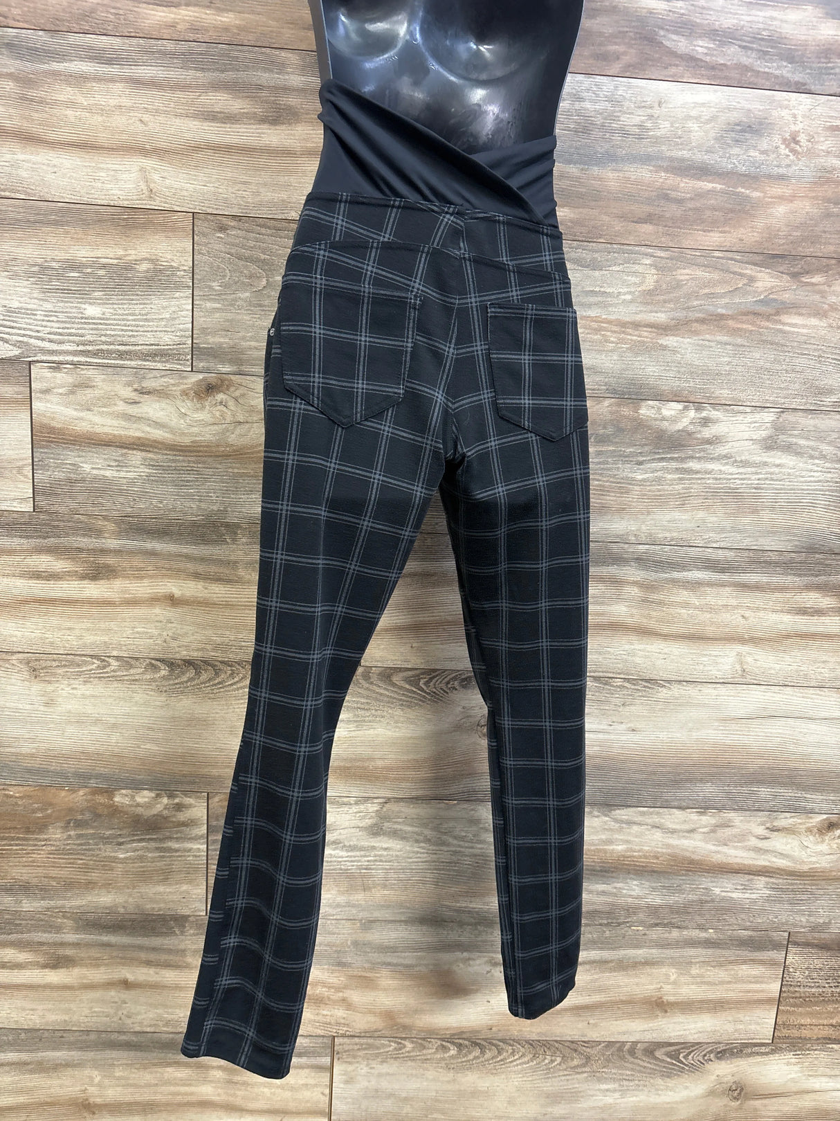 Isabel Maternity Crossover Panel Pants Black sz Medium*