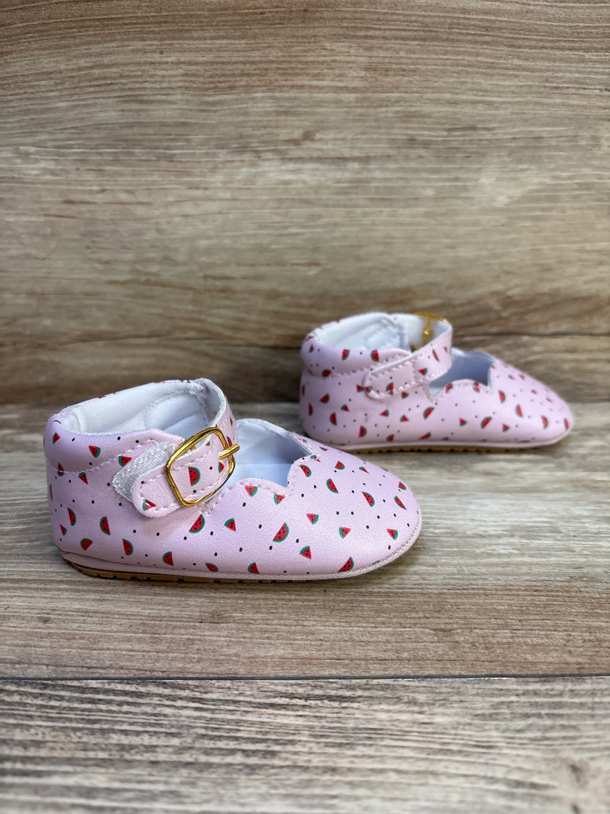 Kensie Watermelon Soft Sole Shoes Pink sz 3c
