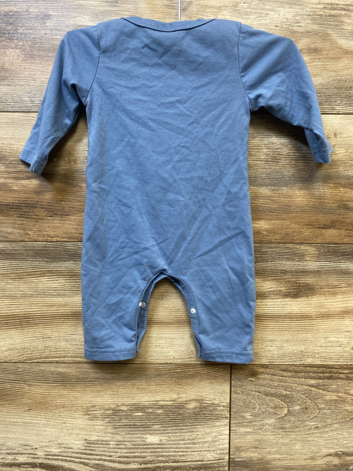 Don't Make Me Get My Bib Sister Coverall Blue sz 0-3m