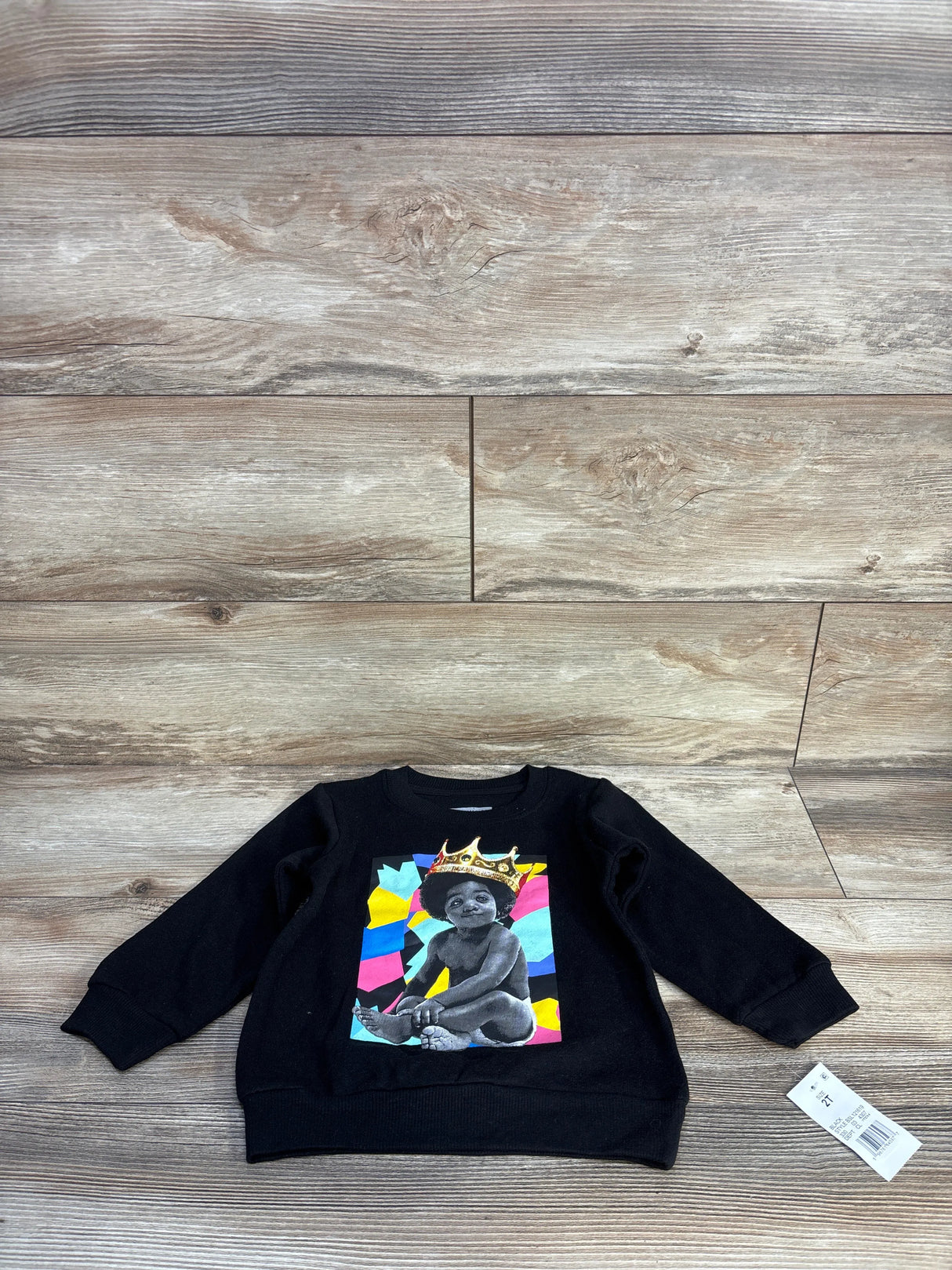 NEW The Notorious B.I.G. Sweatshirt Black sz 2T