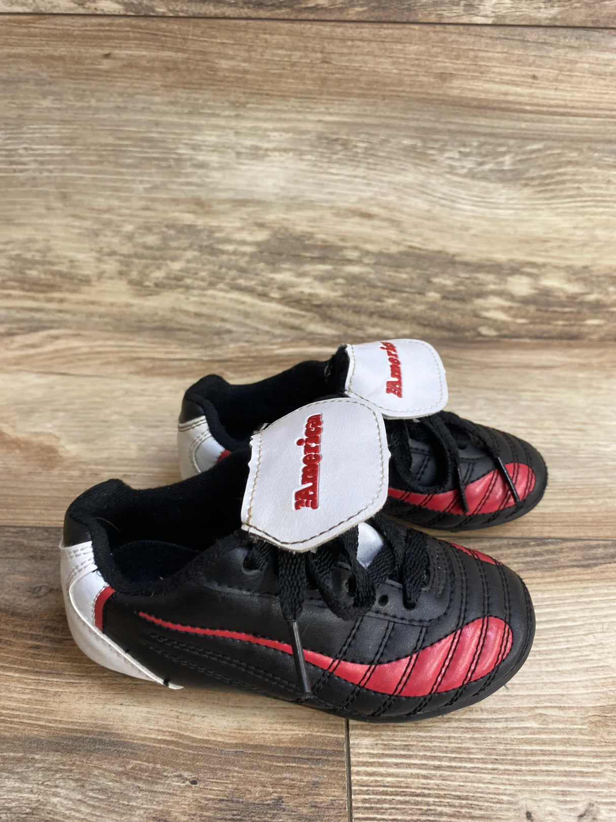 American Soccer Cleats Black sz 9c