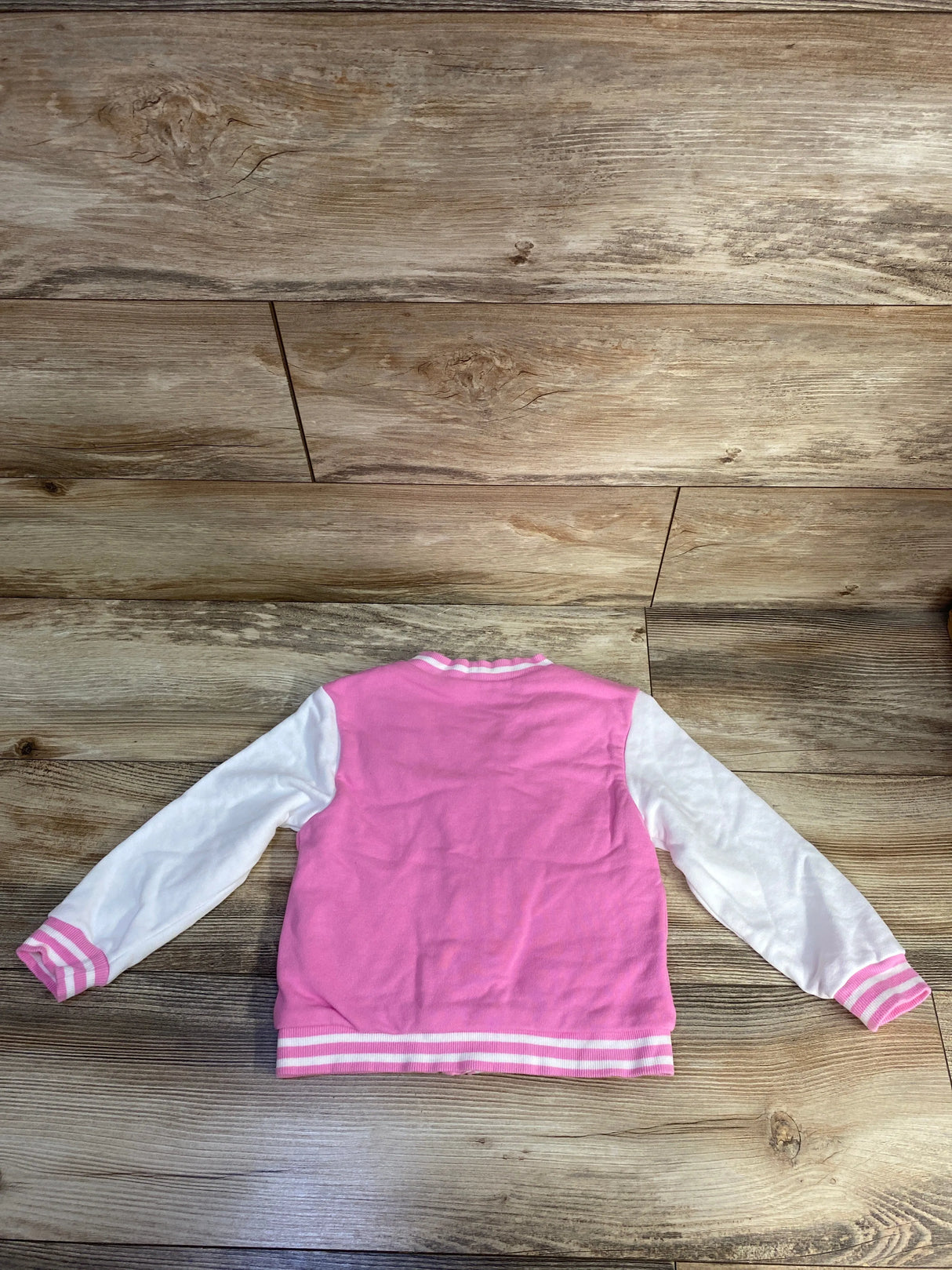 Epic Threads Star Varsity Cardigan Pink sz 4T