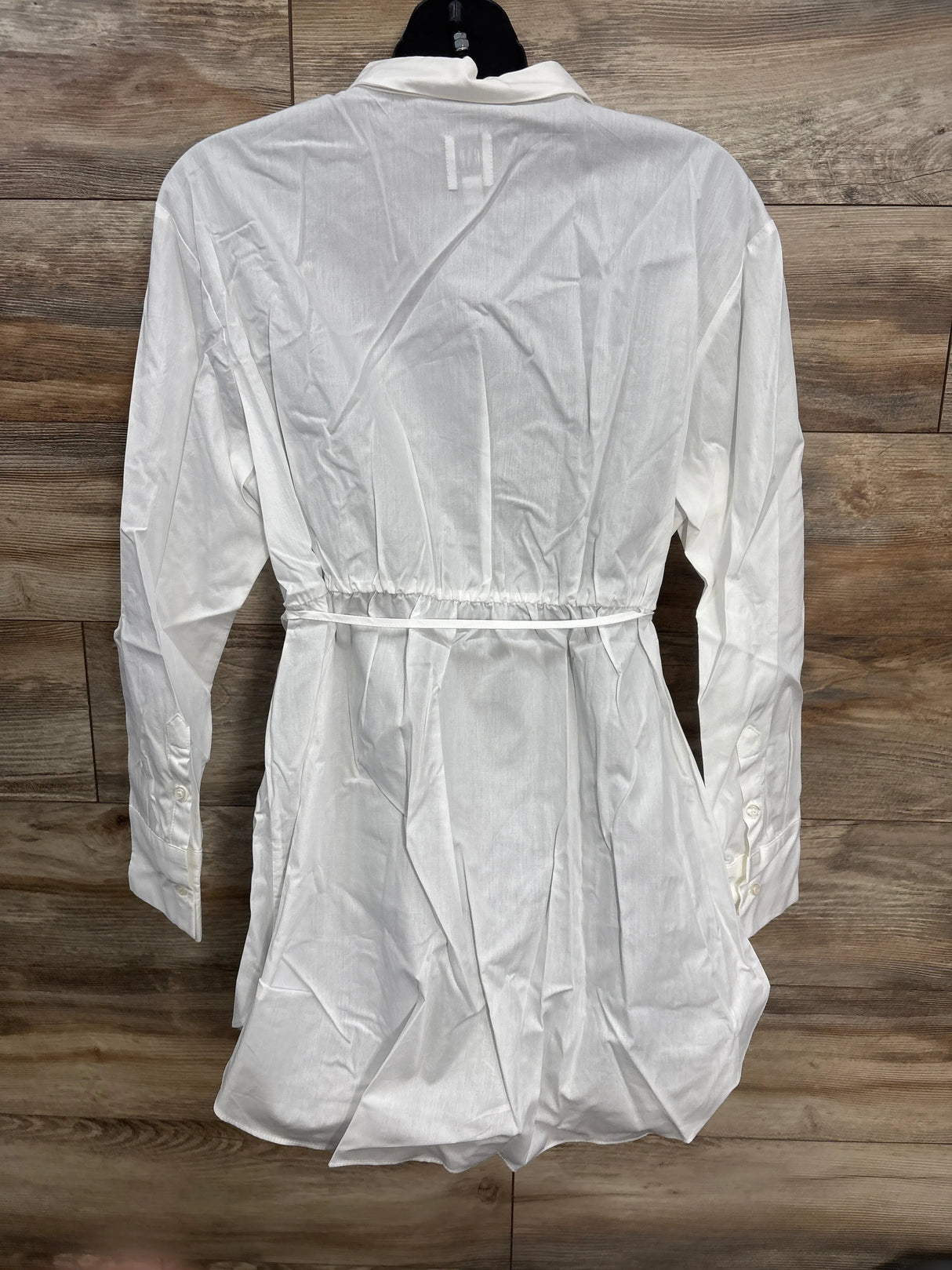 NWOT Gap Maternity Popover Shirt White sz Large