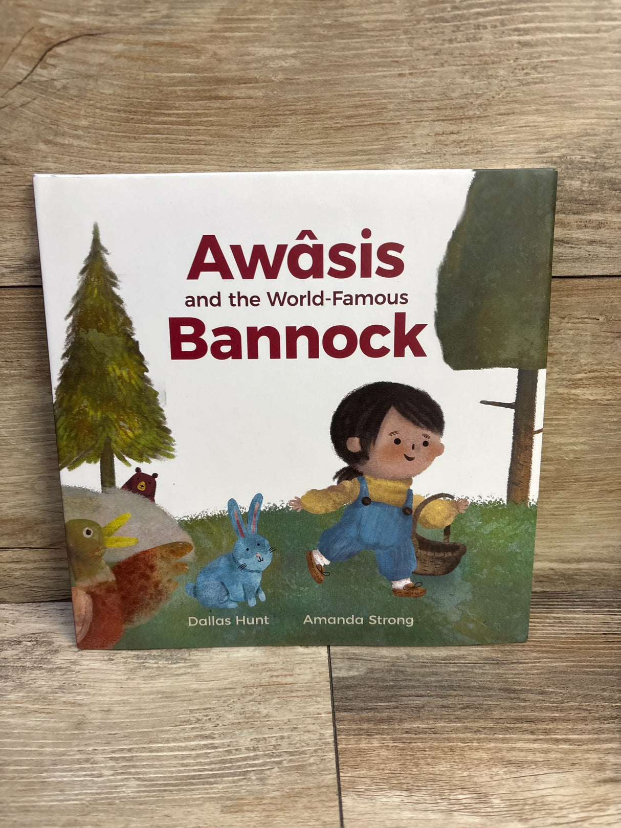 Awâsis and the World-Famous Bannock Hardcover Book
