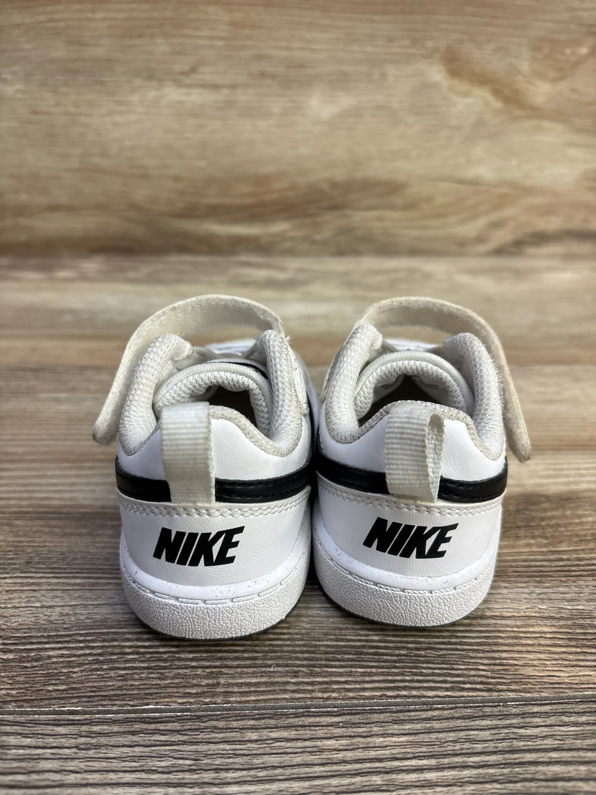 Nike Court Borough Low Recraft 'White Black' Sneakers sz 5c
