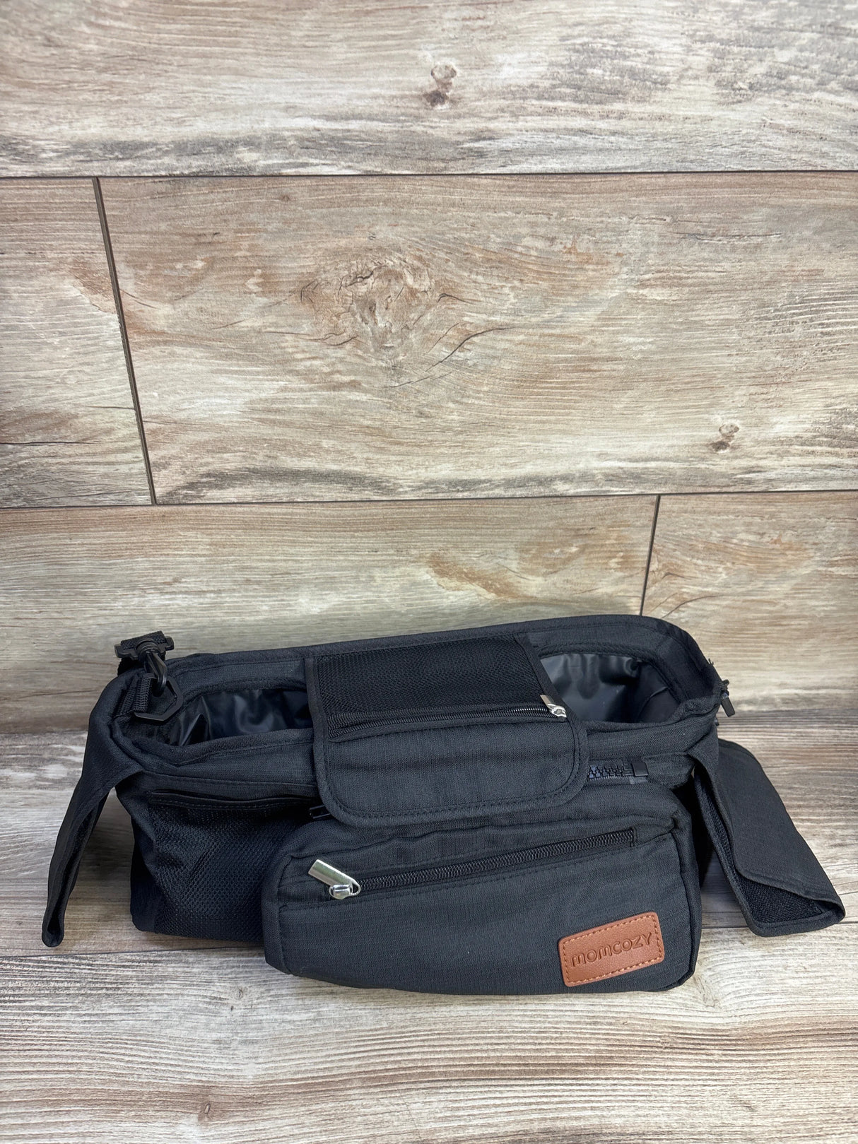 Momcozy Universal Stroller Organizer, Black