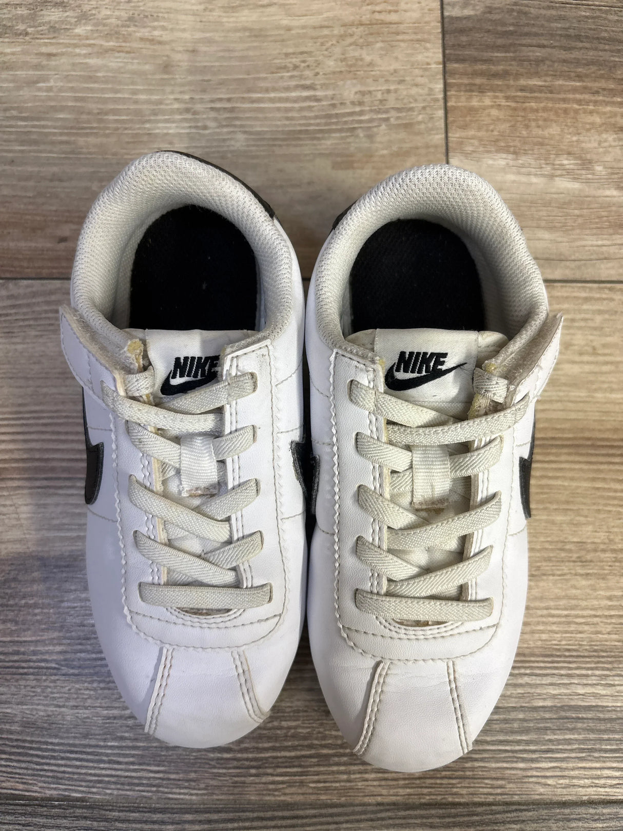 Nike Cortez EasyOn 'White Black' Sneakers sz 11c
