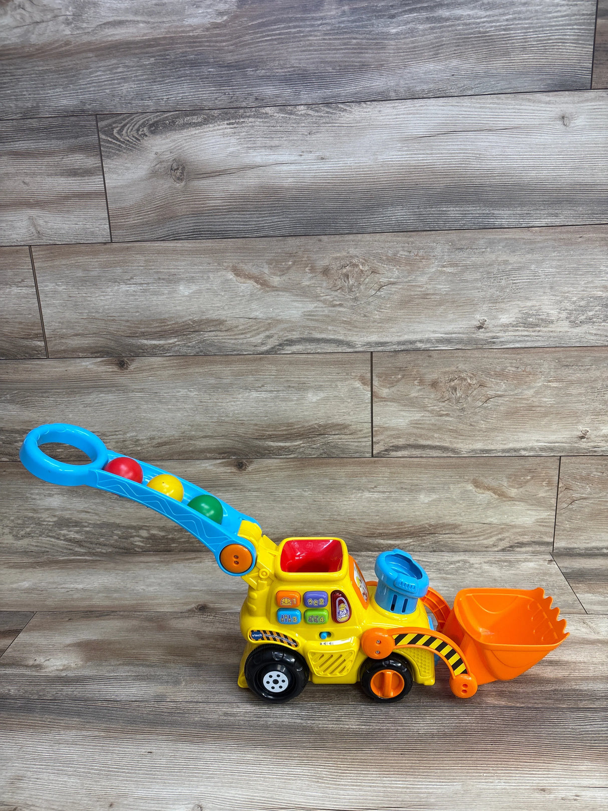 VTech Pop-A-Balls Push & Pop Bulldozer