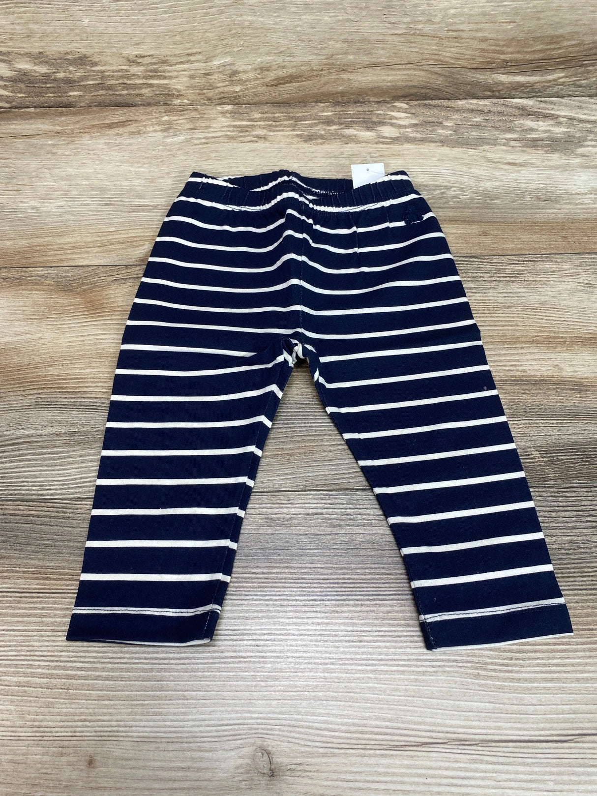 NEW Baby Gap Striped Navy Leggings sz 6-12m - Me n Mommy To Be