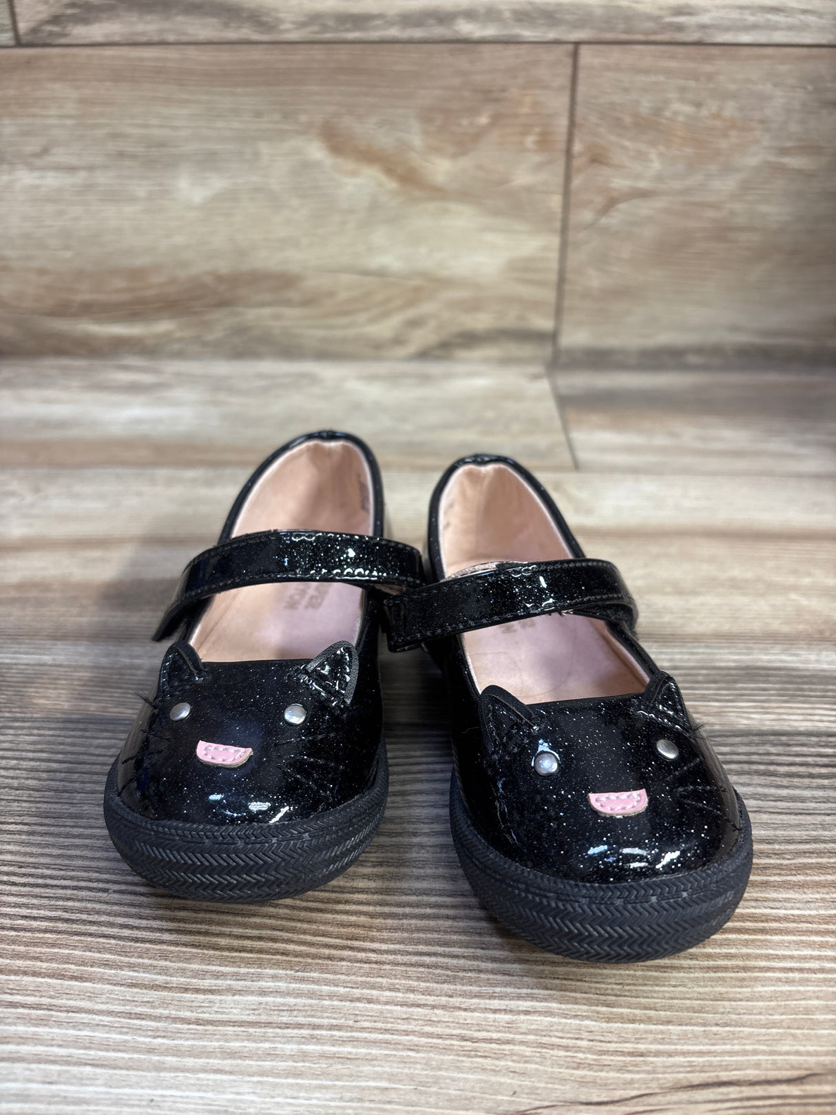 Harper Canyon Kitty Cat Mary Jane Flats Pink sz 7c