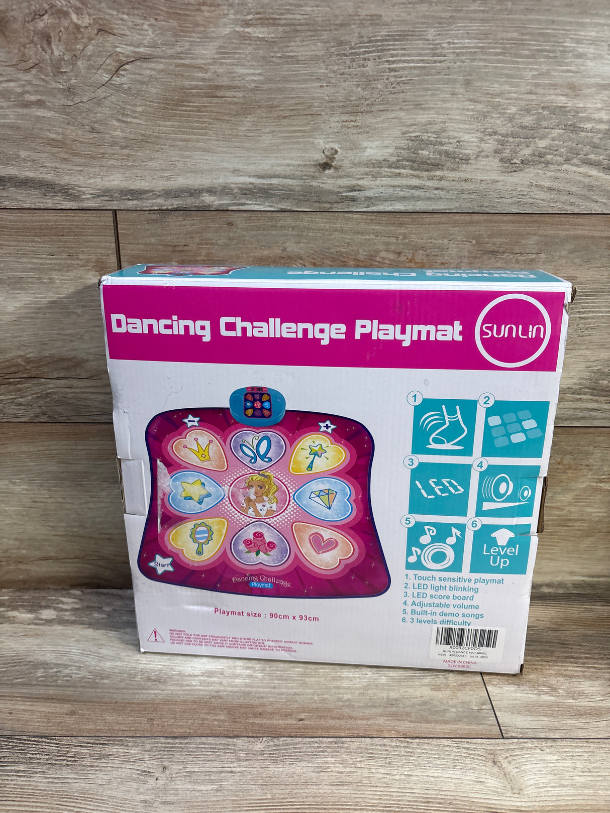 SUNLIN Dancing Challenge Mat - Pink 3+