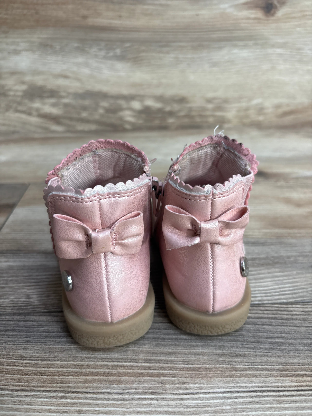 Nicole Miller Ankle Boots Pink sz 6c